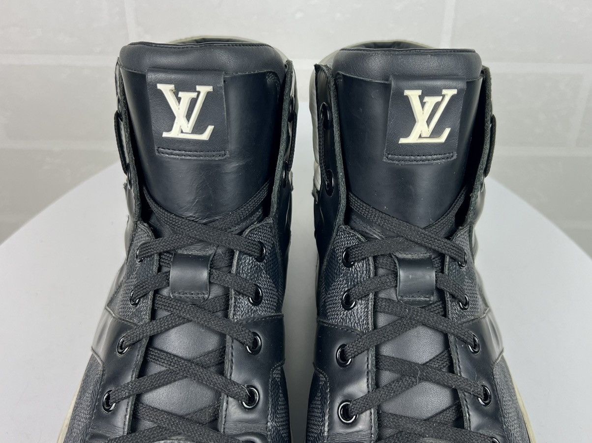 Louis Vuitton LOUIS VUITTON Sneakers Leather Shoes Damier LV Monogram Logo Size US 9 / EU 42 - 8 Thumbnail
