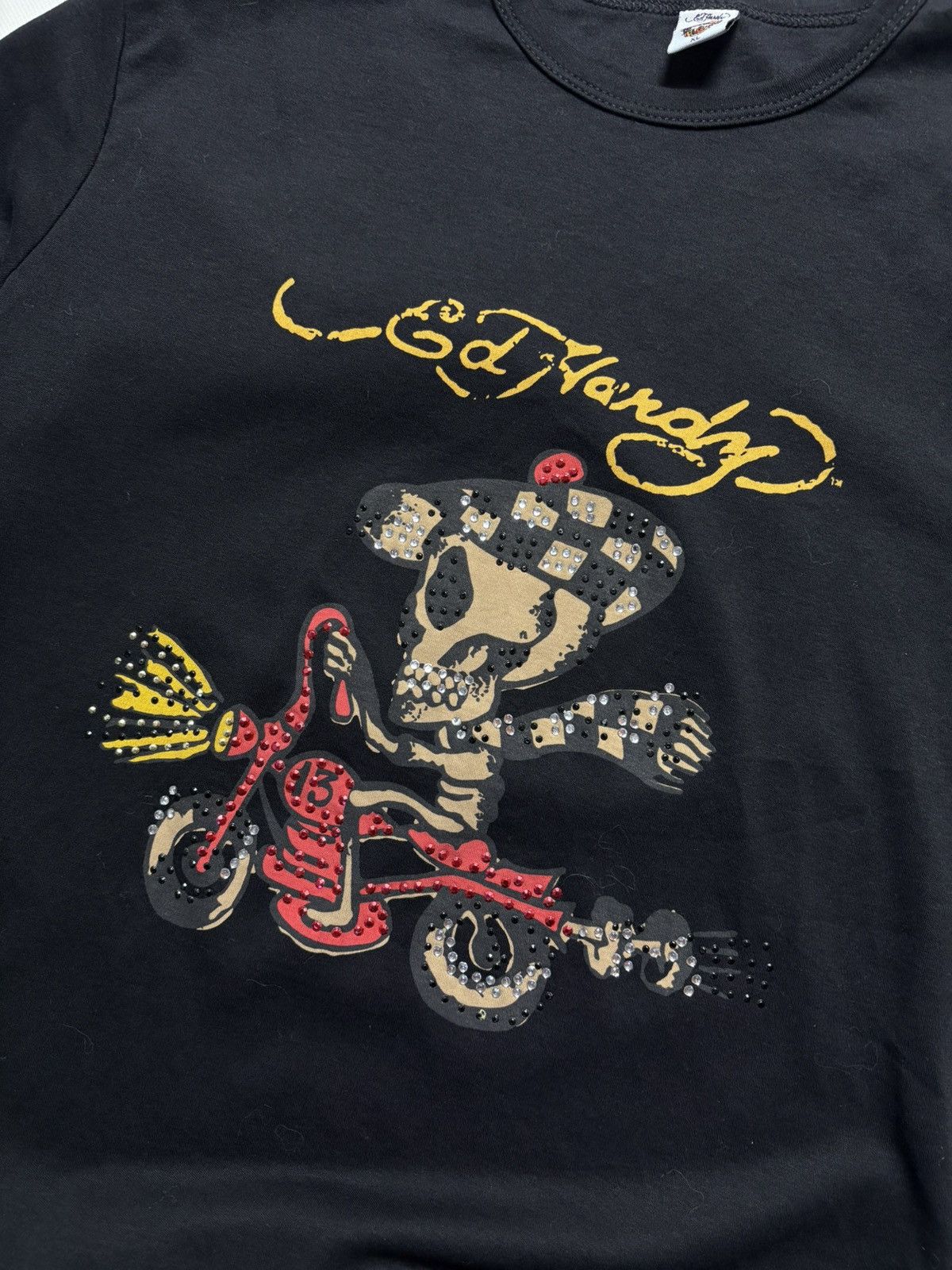 Ed Hardy Vintage Ed Hardy Big Logo Y2K T-shirt Size US L / EU 52-54 / 3 - 4 Thumbnail