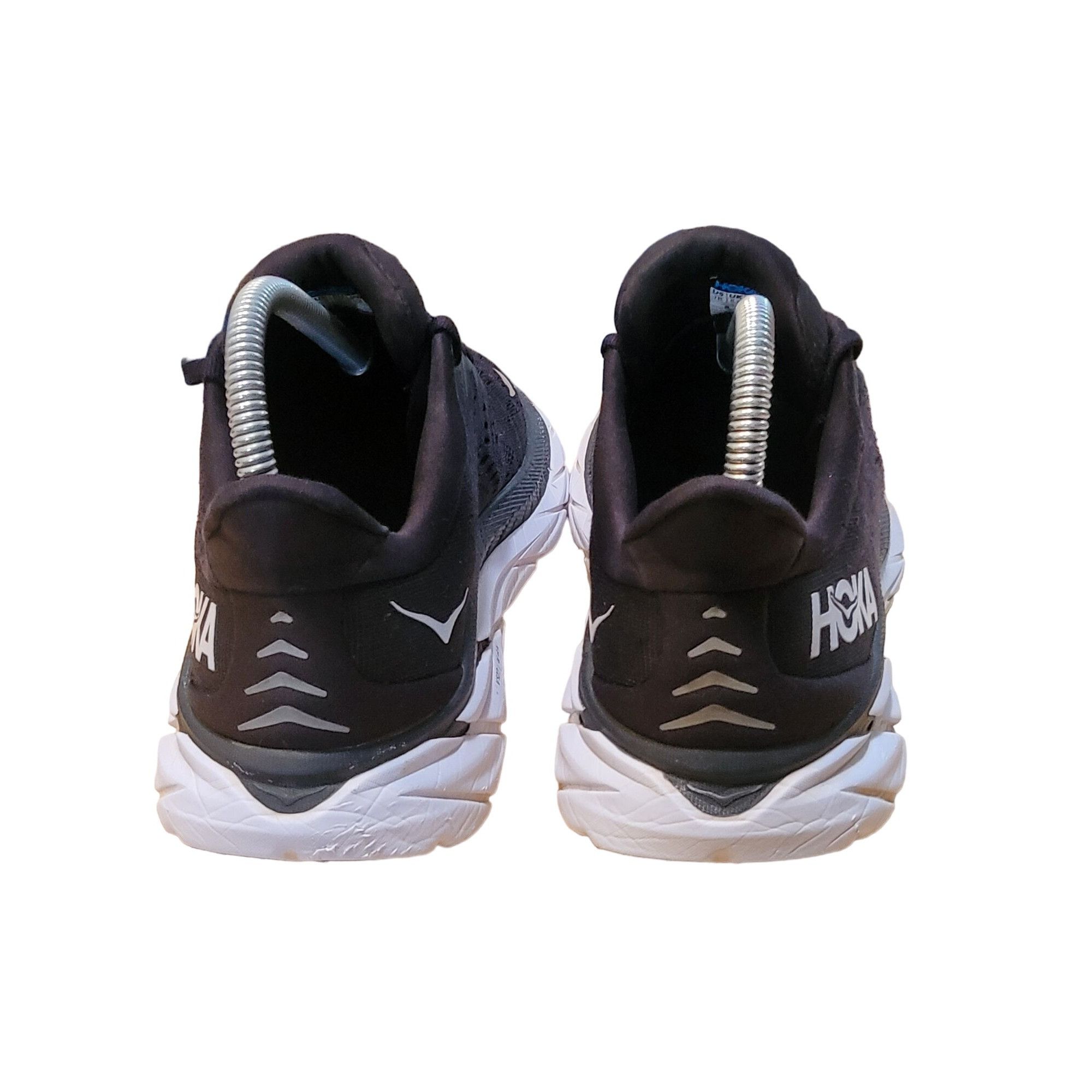 Hoka Hoka One One Clifton 8 Women Sz 7B Black Low Top Lace Up Ath Size US 7 / IT 37 - 5 Thumbnail