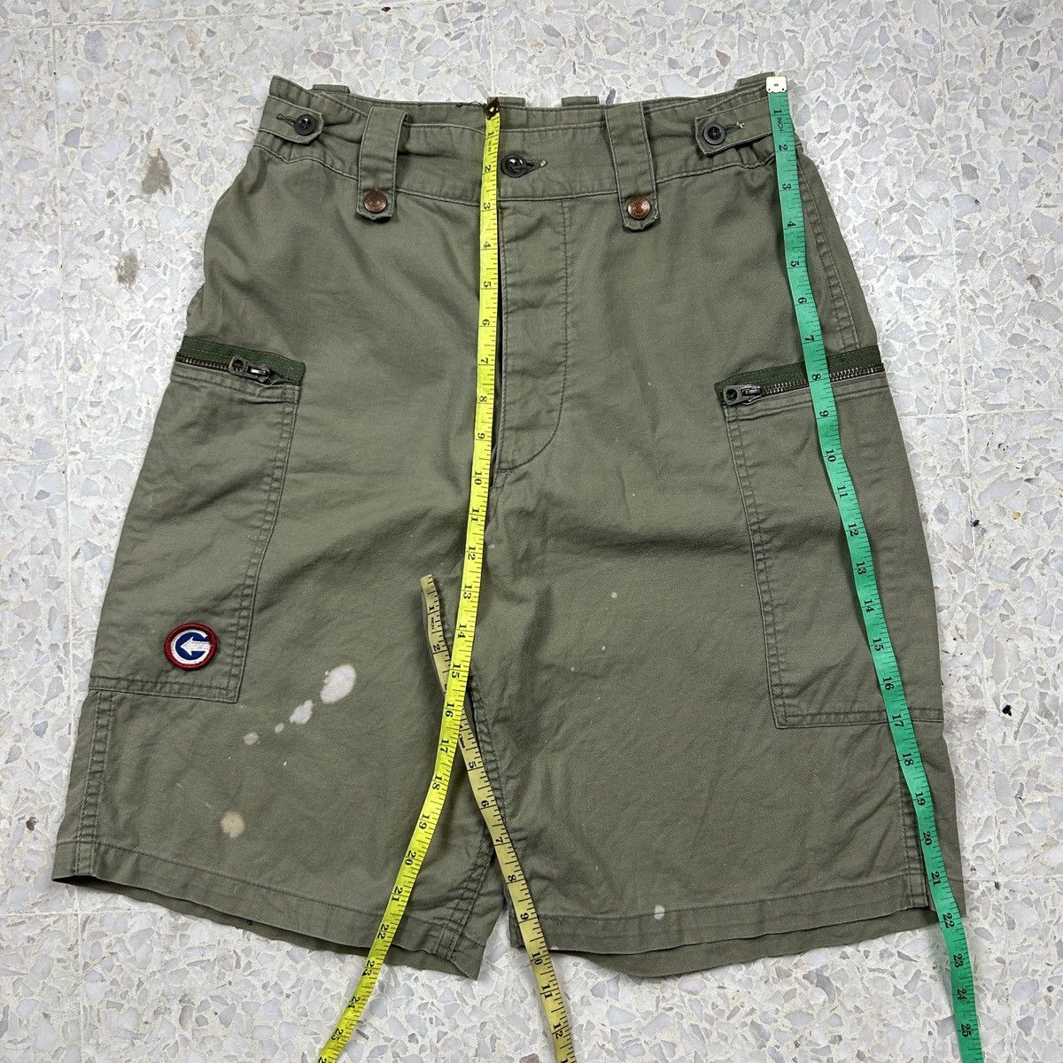 Hysteric Glamour × Japanese Brand × Vintage 1990s Hysteric Glamour - Military Shorts Size US 28 / EU 44 - 23 Thumbnail
