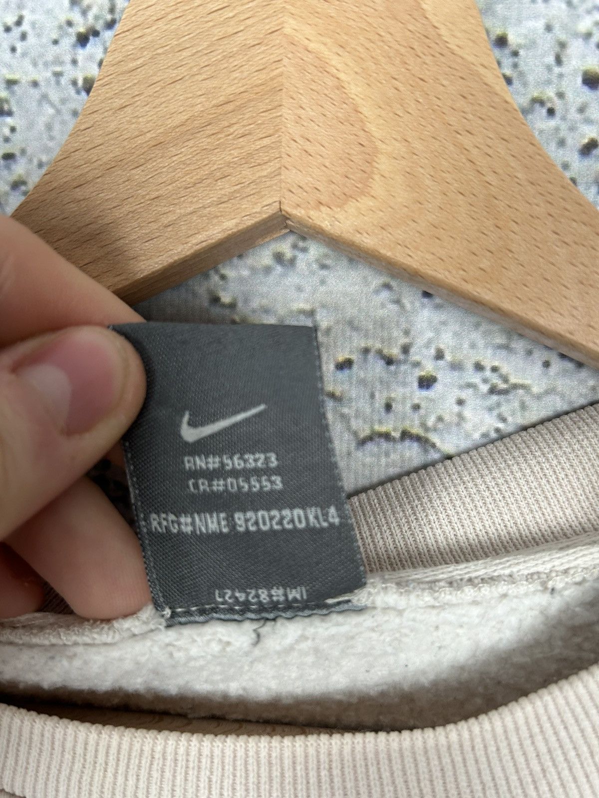 Nike Vintage Nike Cream Boxy Crewneck Streetwear Y2K 00s Hype Size US M / EU 48-50 / 2 - 8 Thumbnail