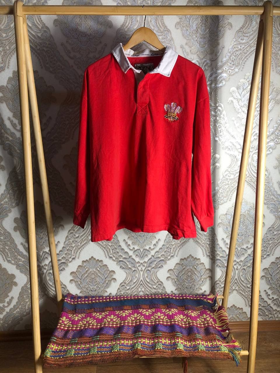 Cotton Traders VINTAGE COTTON TRADERS WRU WALES RETRO RUGBY JERSEY Y2K 90s Size US XL / EU 56 / 4 - 1 Thumbnail