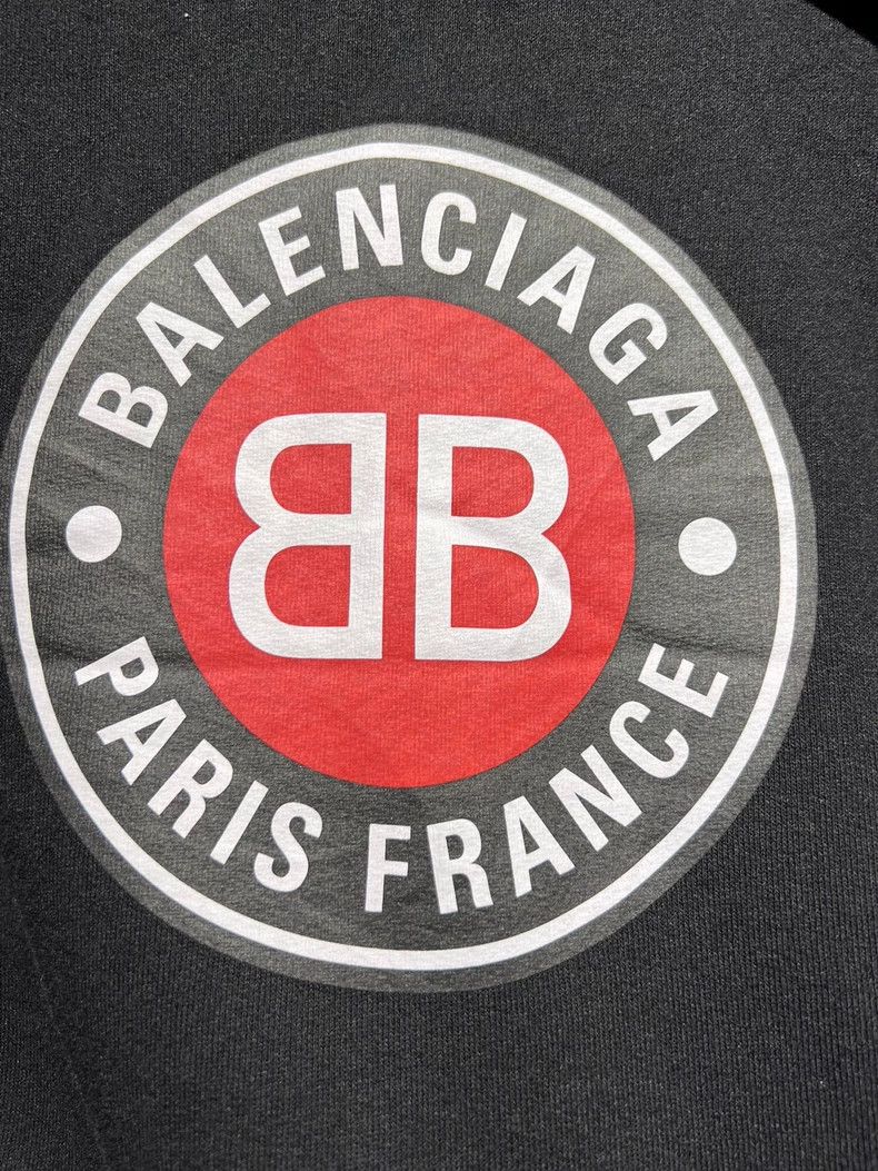 Balenciaga Balenciaga Black Badge BB Hoodie Men's New Size S, Extra T Size US S / EU 44-46 / 1 - 3 Thumbnail