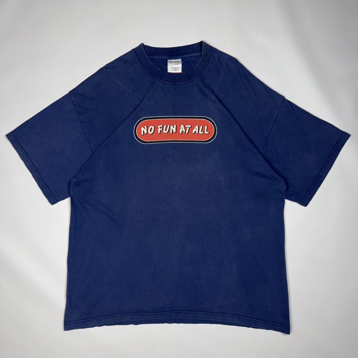 Vintage NO FUN ATTACK ALL RARE TEE VINTAGE T-SHIRT PUNK ROCK BAND Size US XL / EU 56 / 4 - 1 Thumbnail