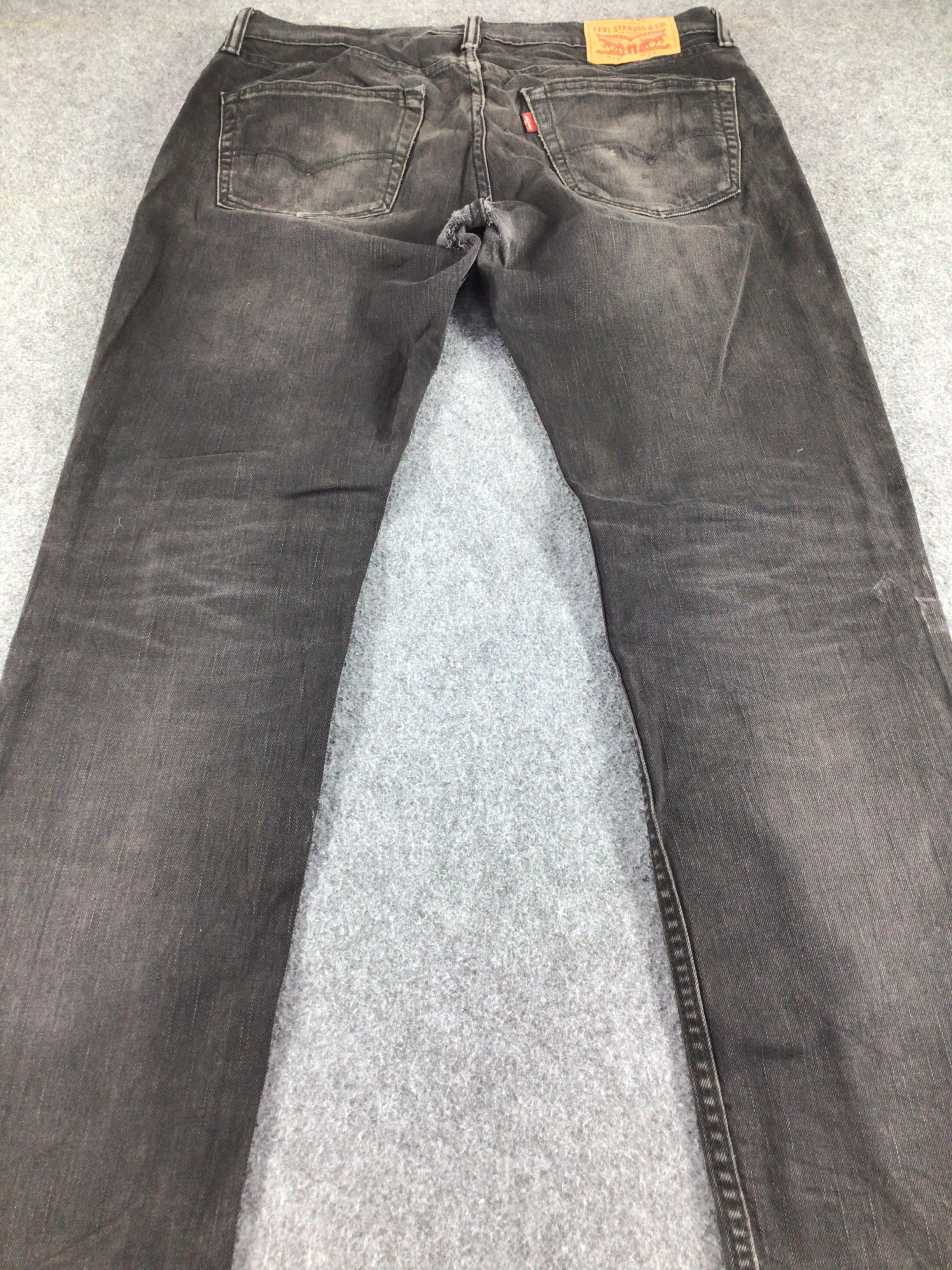 Levi's Vintage Levis 511 Jeans Faded Black Denim -J463 Size US 35 - 4 Thumbnail