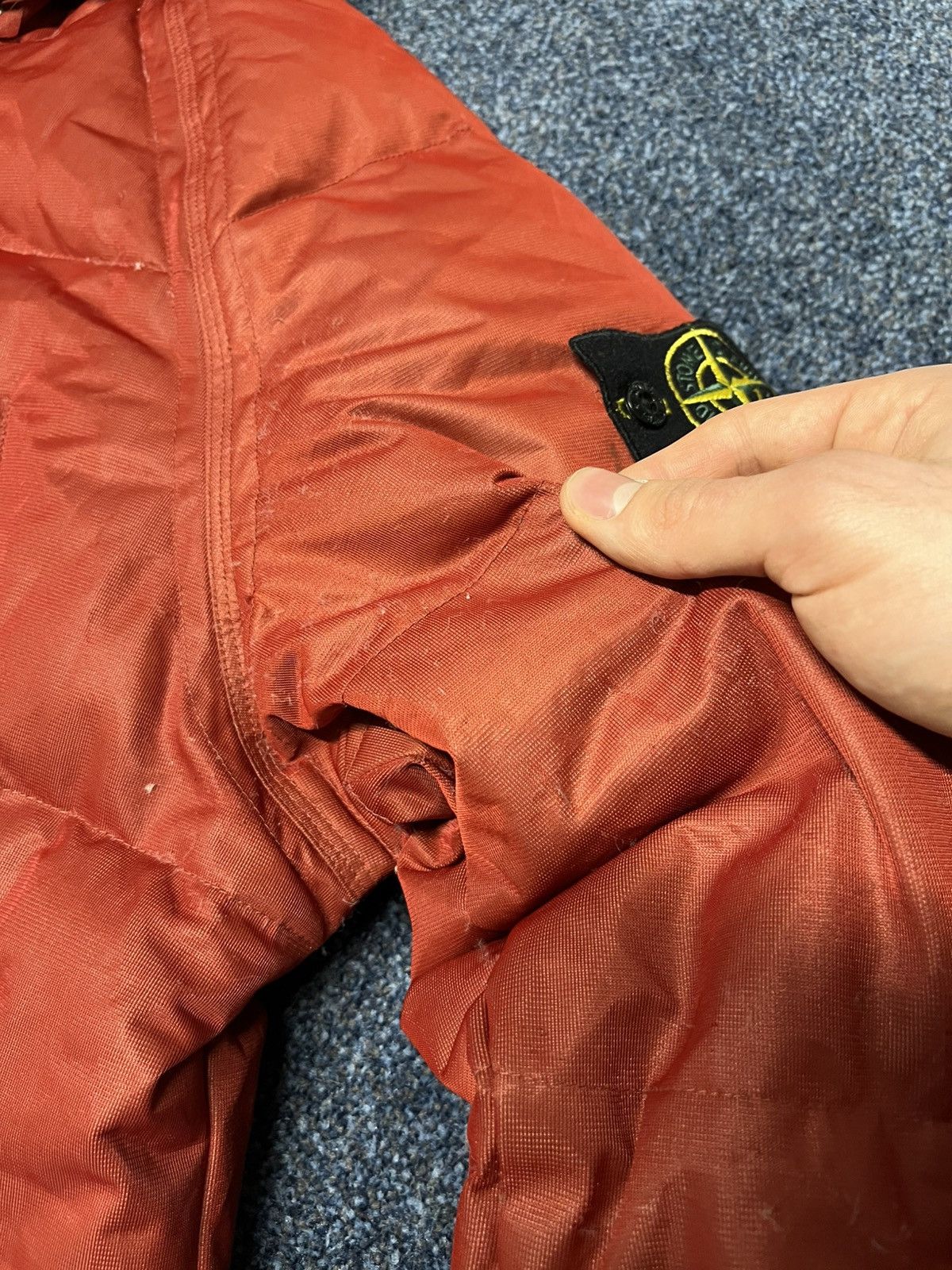 Stone Island × Vintage Stone Island Weatherproof Down Parka Jacket Size US L / EU 52-54 / 3 - 14 Thumbnail