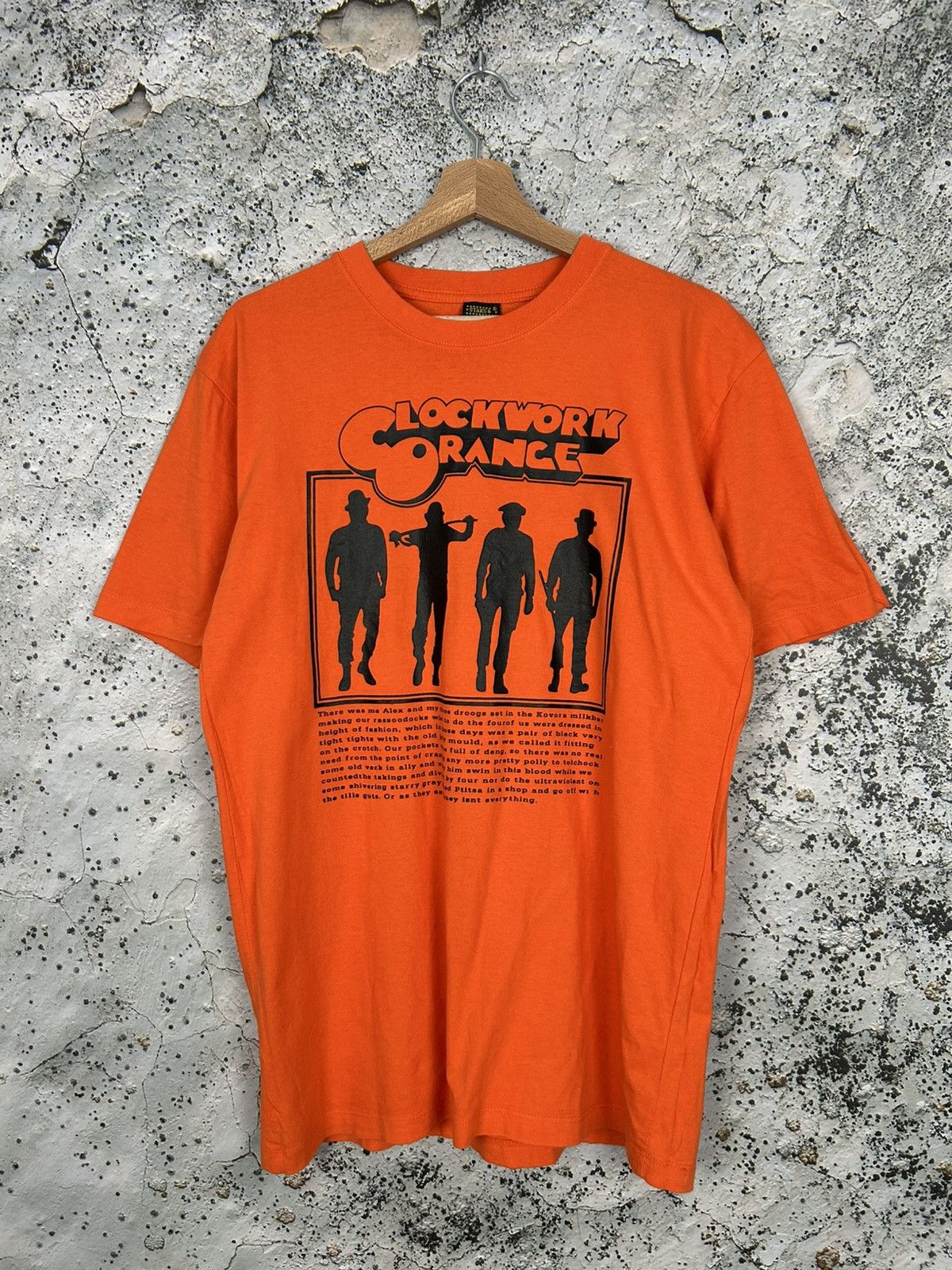 Vintage Vintage Clockwork Orange Movie Film Graphic Promo Tee 90s Size US L / EU 52-54 / 3 - 1 Thumbnail