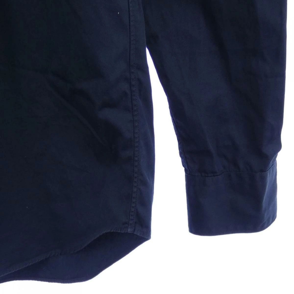 Comme des Garcons SHIRT Shirt Cotton Long Sleeve Chest Pocket Button Up Navy Size US XS / EU 42 / 0 - 5 Thumbnail