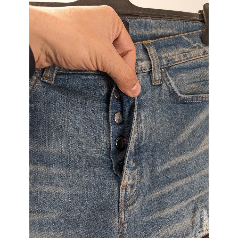 Amiri o1rshd1 Ultra Suede MX1 Jeans in Clay Indigo 31 Size US 31 - 9 Thumbnail
