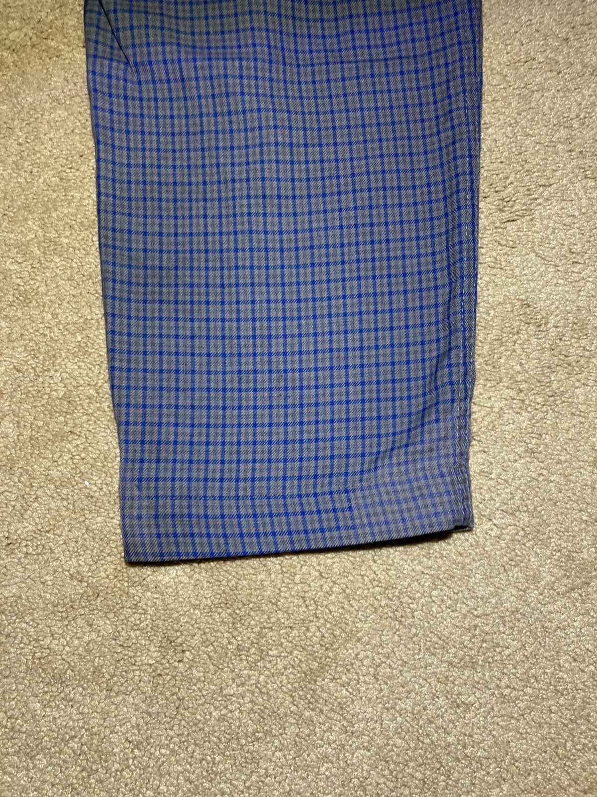 Comme des Garcons Homme Plus 1996 Comme Des Garcons Homme Plus Blue Plaid Check Pants S Size US 30 / EU 46 - 9 Thumbnail
