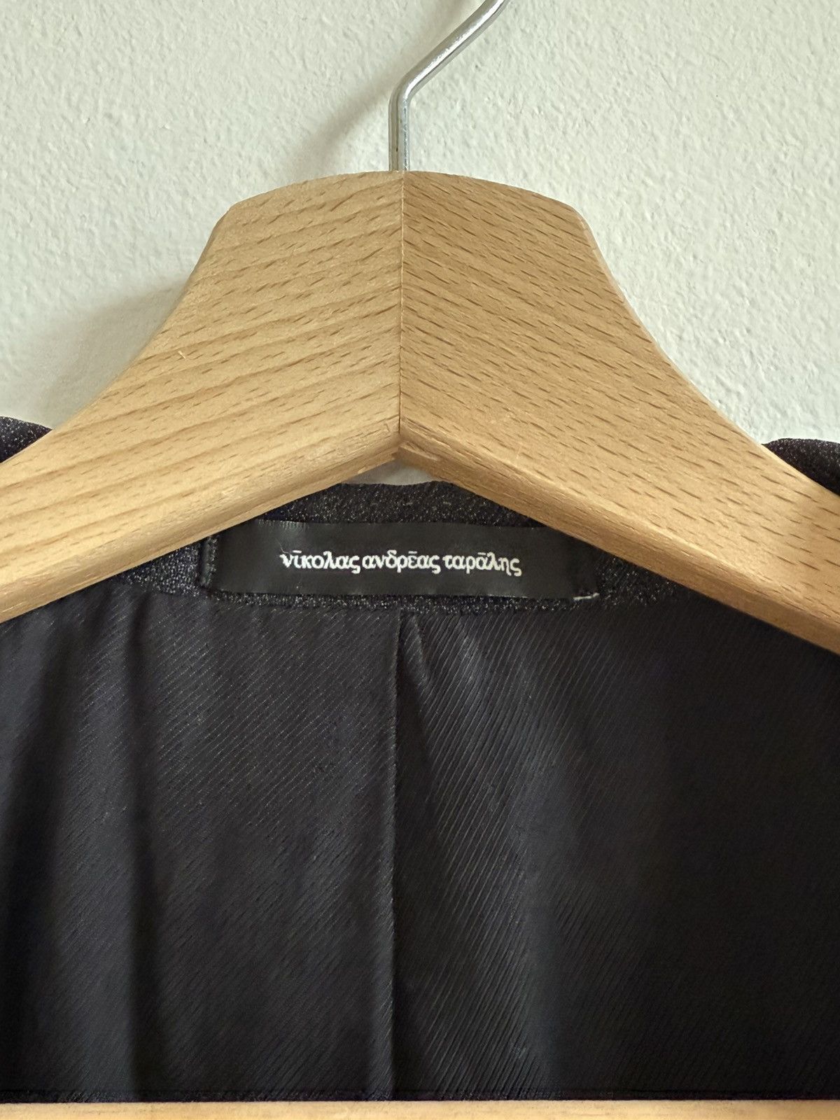 Nicolas Andreas Taralis Metal thread blazer Size 52S - 6 Thumbnail