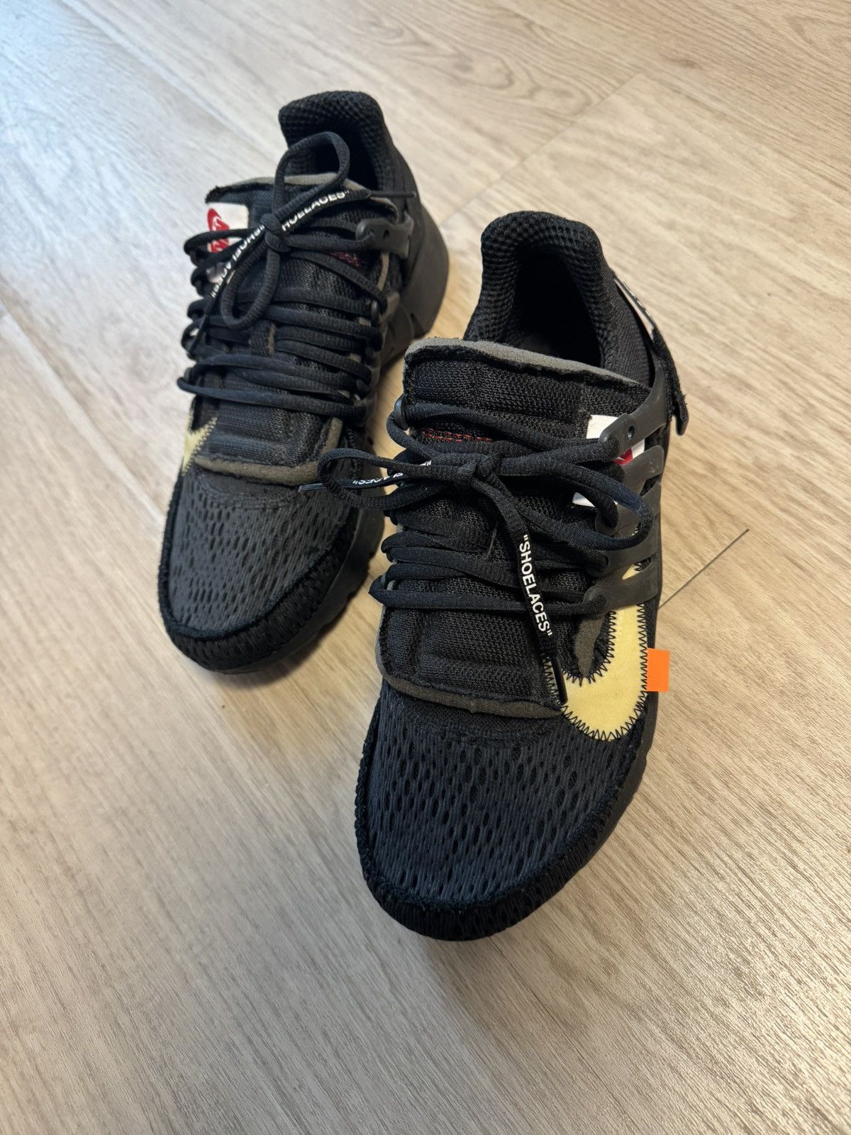 Nike × Off-White Nike x Off-White Air Presto Black – US 9 Size US 9 / EU 42 - 2 Thumbnail
