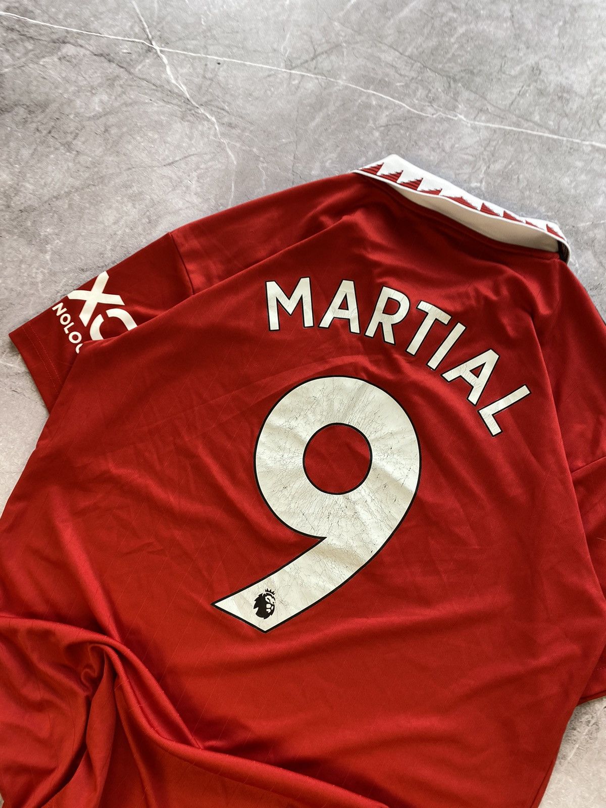 Adidas × Vintage Adidas Manchester United #11 Martial 2022 UEFA Soccer Jersey Size US M / EU 48-50 / 2 - 10 Thumbnail