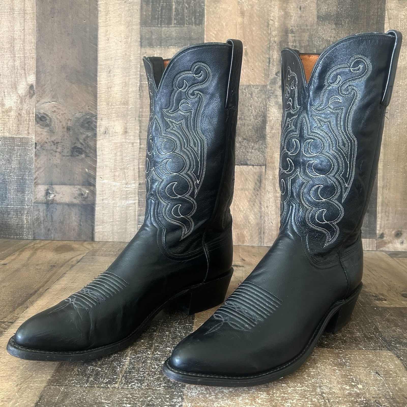 Lucchese Lucchese 2000 Western T3097R Cowboy Boots Mens 8 D | Grailed