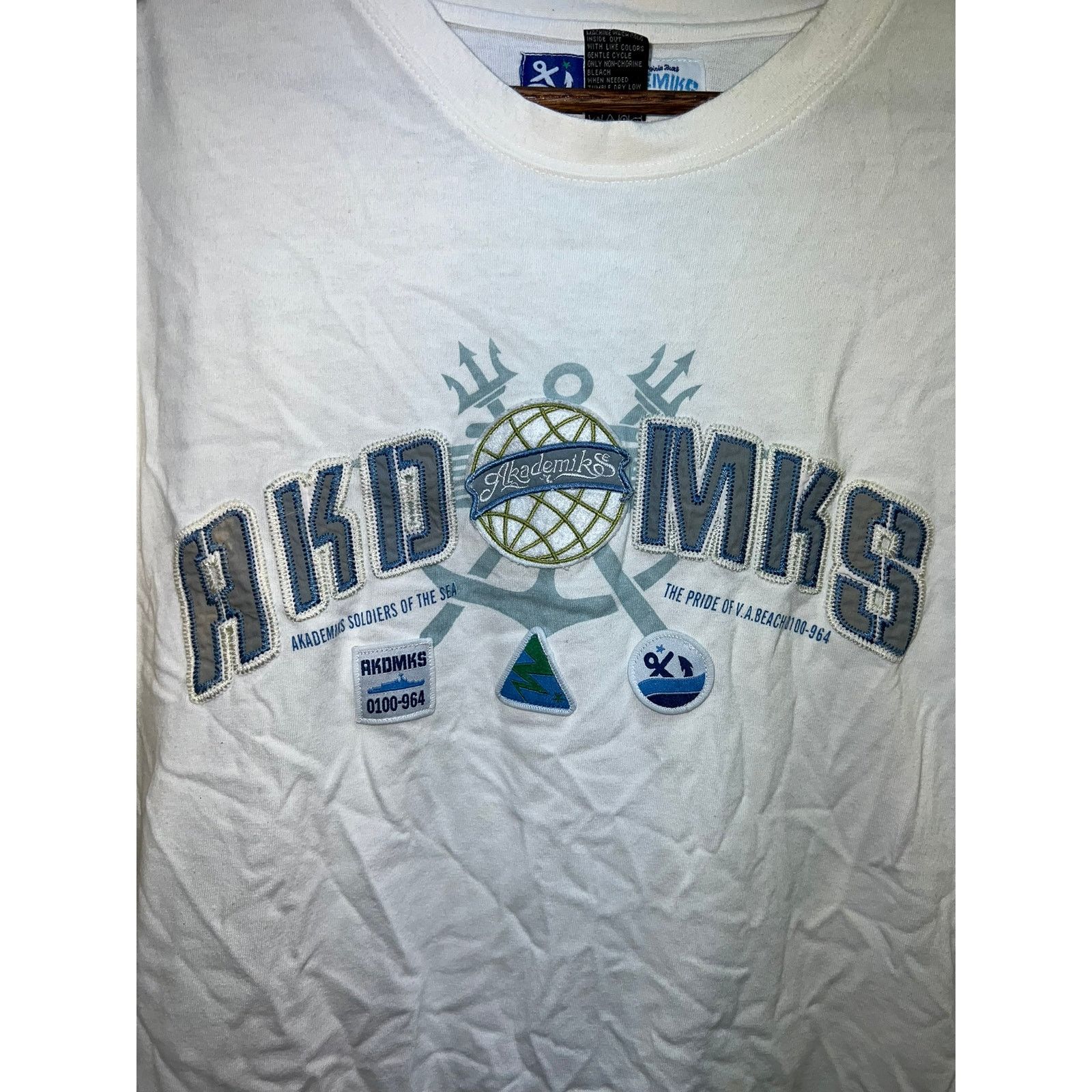 Akademiks Akademiks Soldiers Of The Sea Long Sleeve Shirt Pride Y2K 2X Size US XXL / EU 58 / 5 - 4 Thumbnail