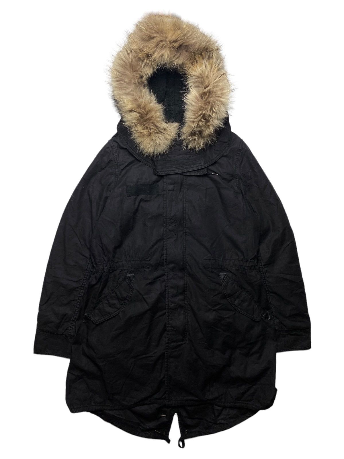 14th Addiction 2000s G.O.A - Fur Hoodie Jacket Size US M / EU 48-50 / 2 - 6 Thumbnail