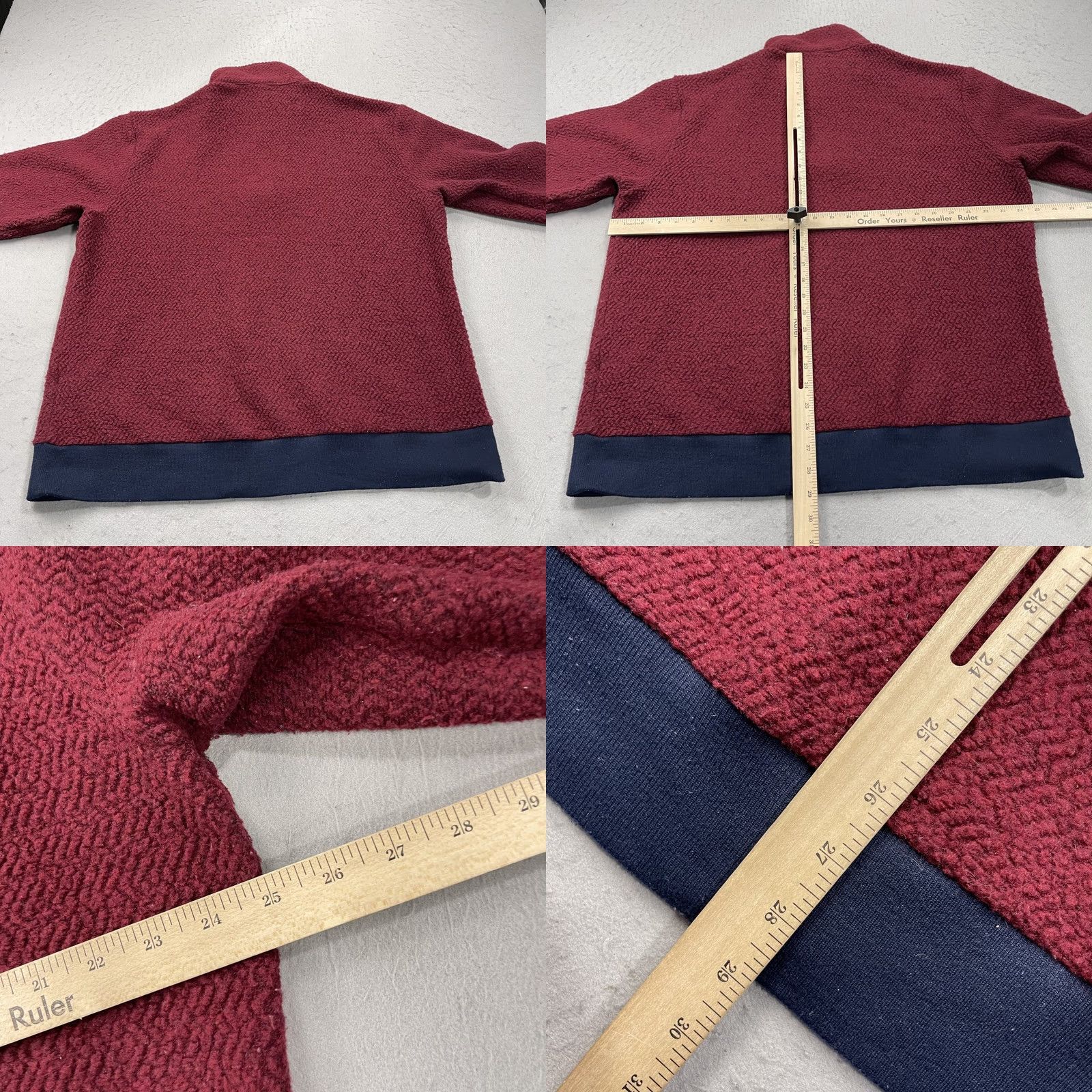 Patagonia Patagonia Jacket Mens XL Blue Red Woolyester 1/4 Zip Fleece Pullover Outdoor Bomber Jacket Mens XL Blue Red Woolyester 1/4 Zip Fleece Pullover Size US XL / EU 56 / 4 - 8 Thumbnail
