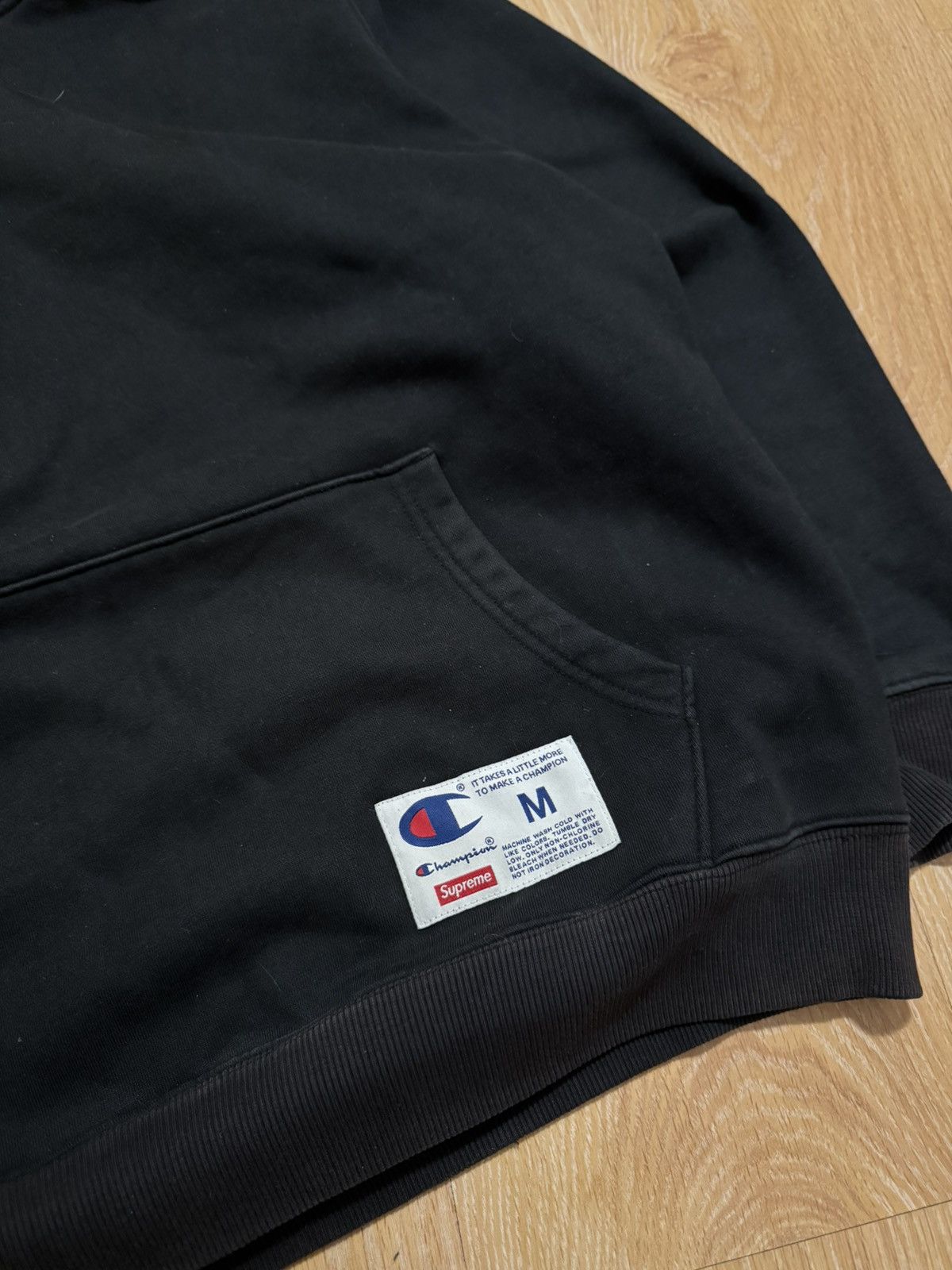 Champion × Supreme Hoodie Supreme/Champion Size US M / EU 48-50 / 2 - 2 Thumbnail
