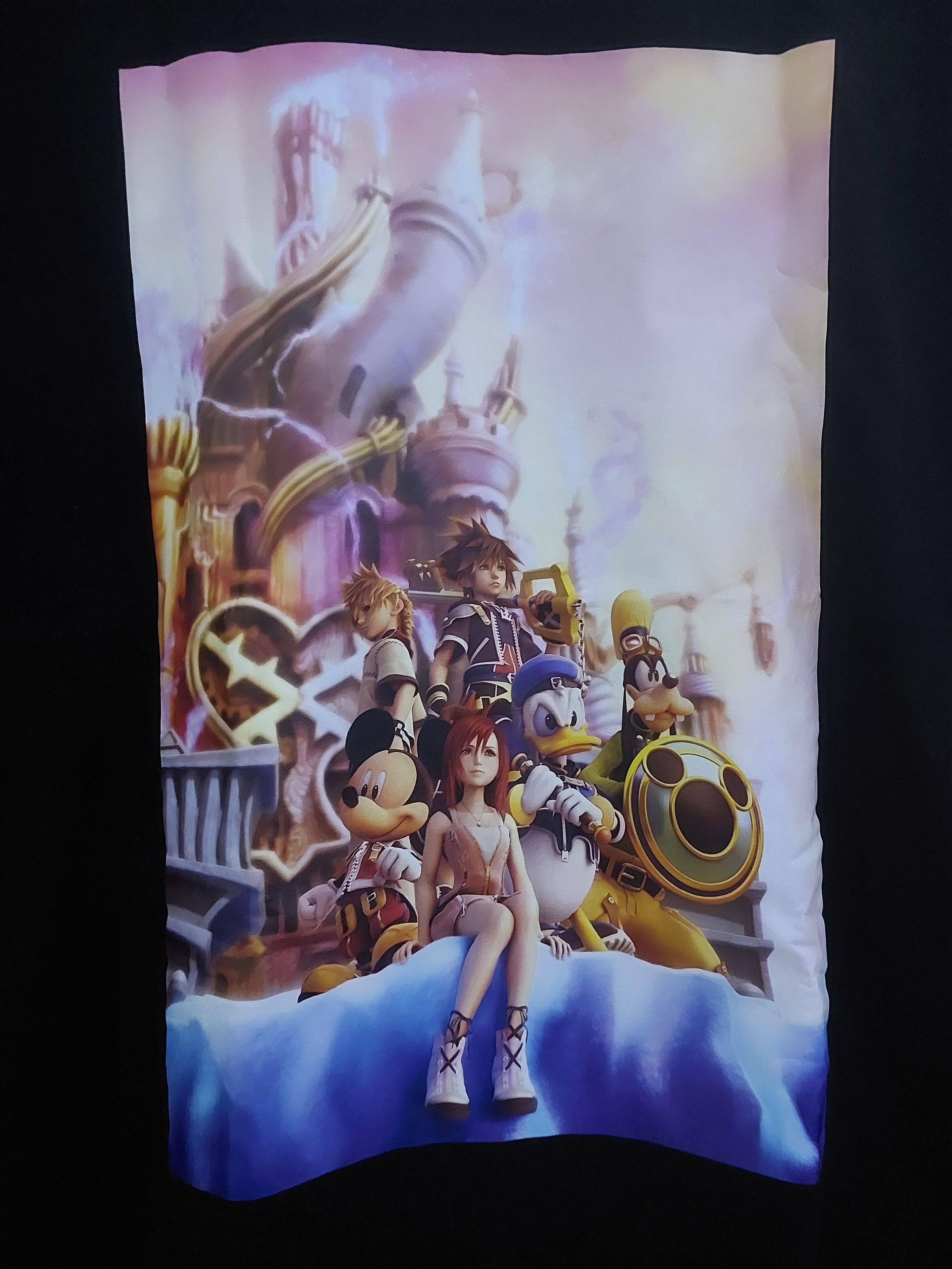 Anime × Playstation KINGDOM HEARTS DISNEY GAMES ANIME T-SHIRT Size US L / EU 52-54 / 3 - 5 Thumbnail