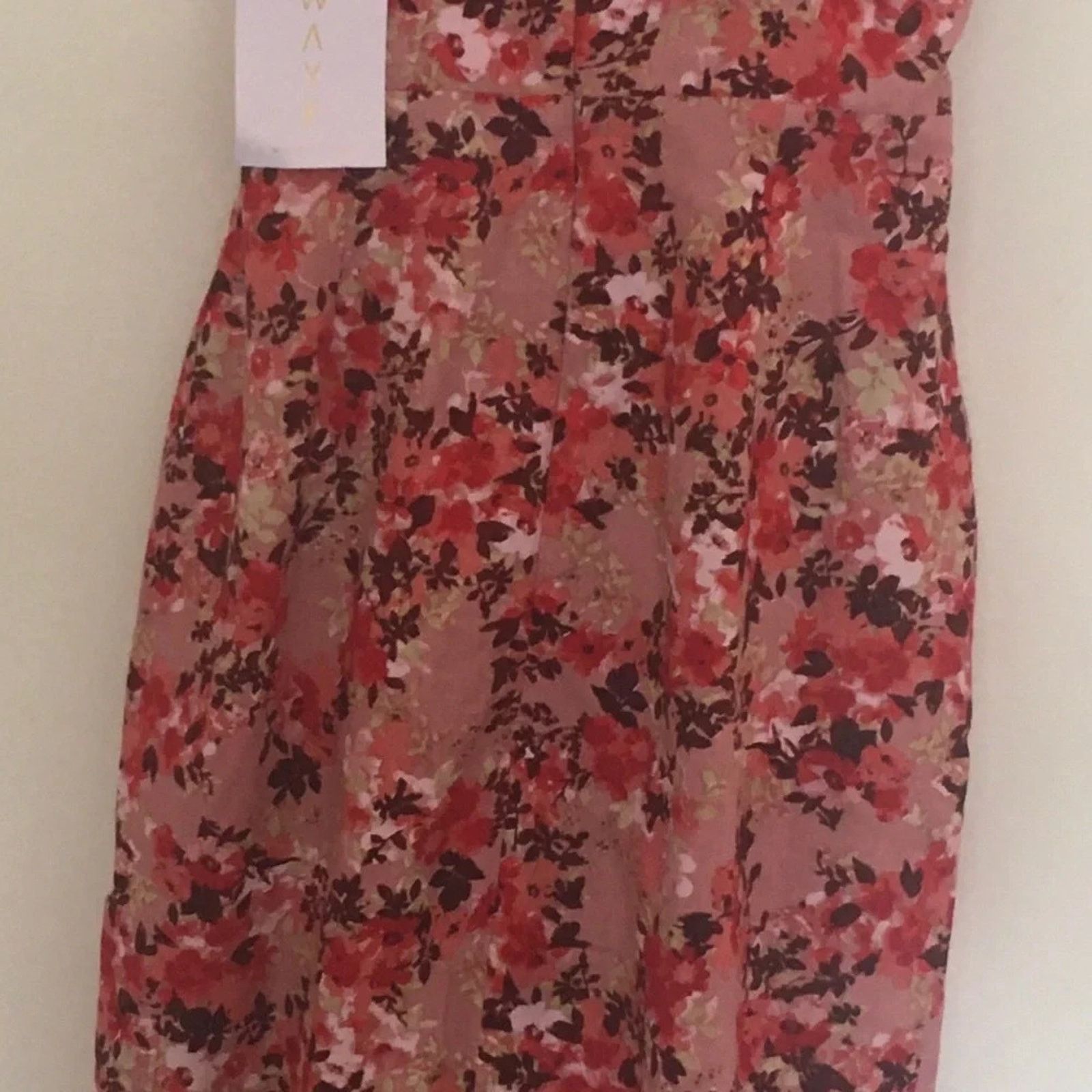 The Unbranded Brand WAYF Victoria knotted cami knee length dress, size medium Size M / US 6-8 / IT 42-44 - 7 Thumbnail