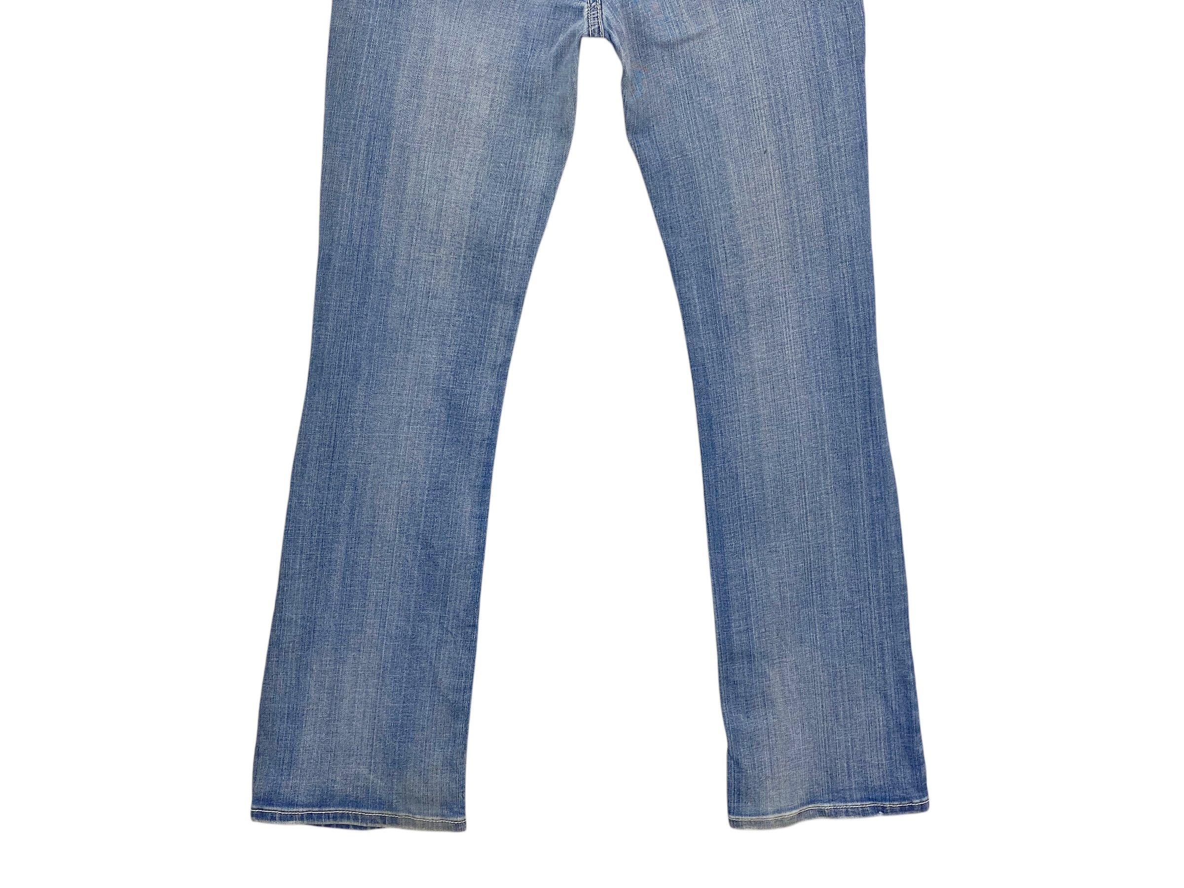 Japanese Brand Seduction FD Denim Flare Jeans Size 27" / US 4 / IT 40 - 6 Thumbnail