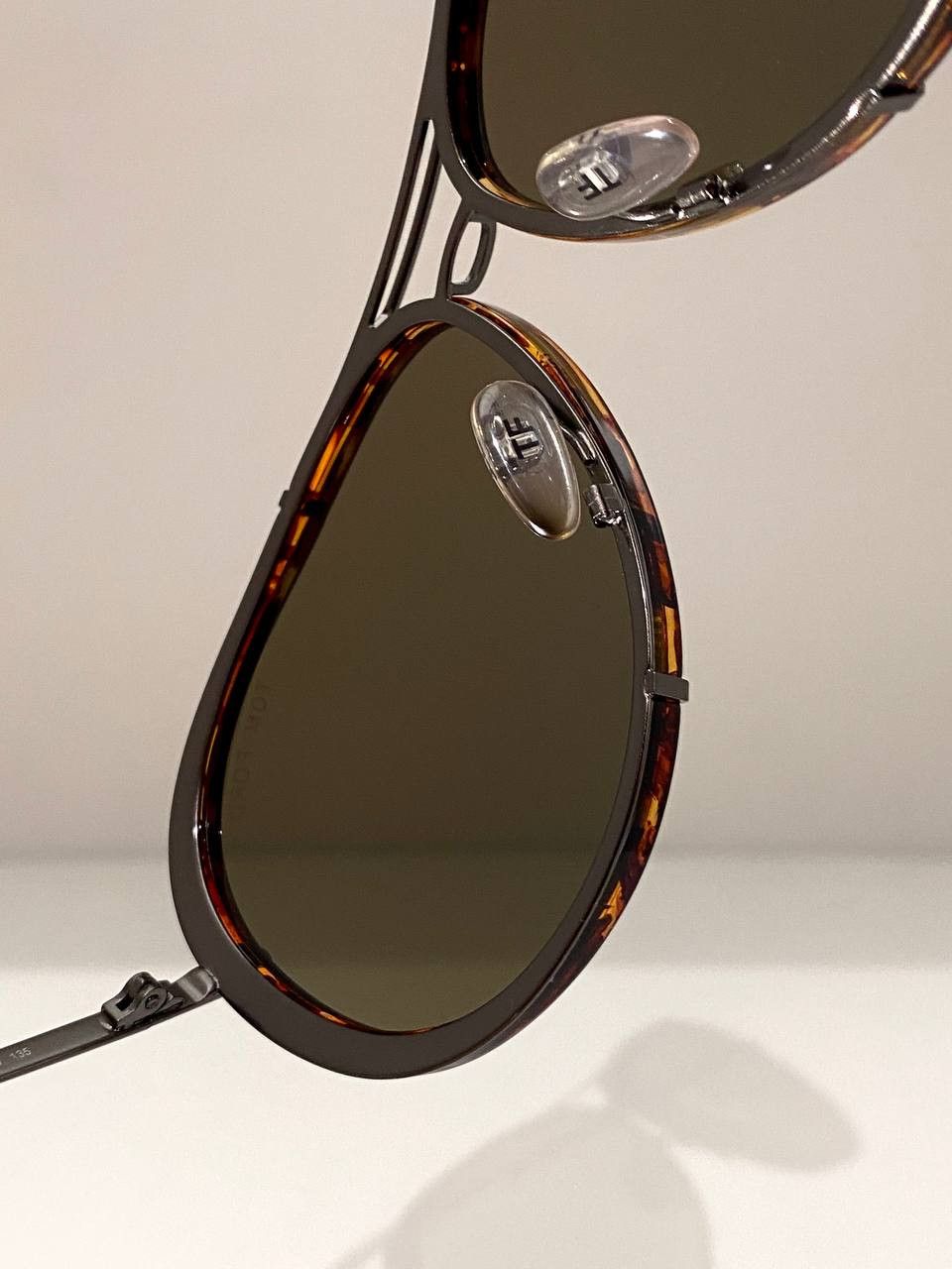 Tom Ford Tom Ford Cyrille Havana Aviator Pilot Vintage TF Sunglasses Size ONE SIZE - 12 Thumbnail