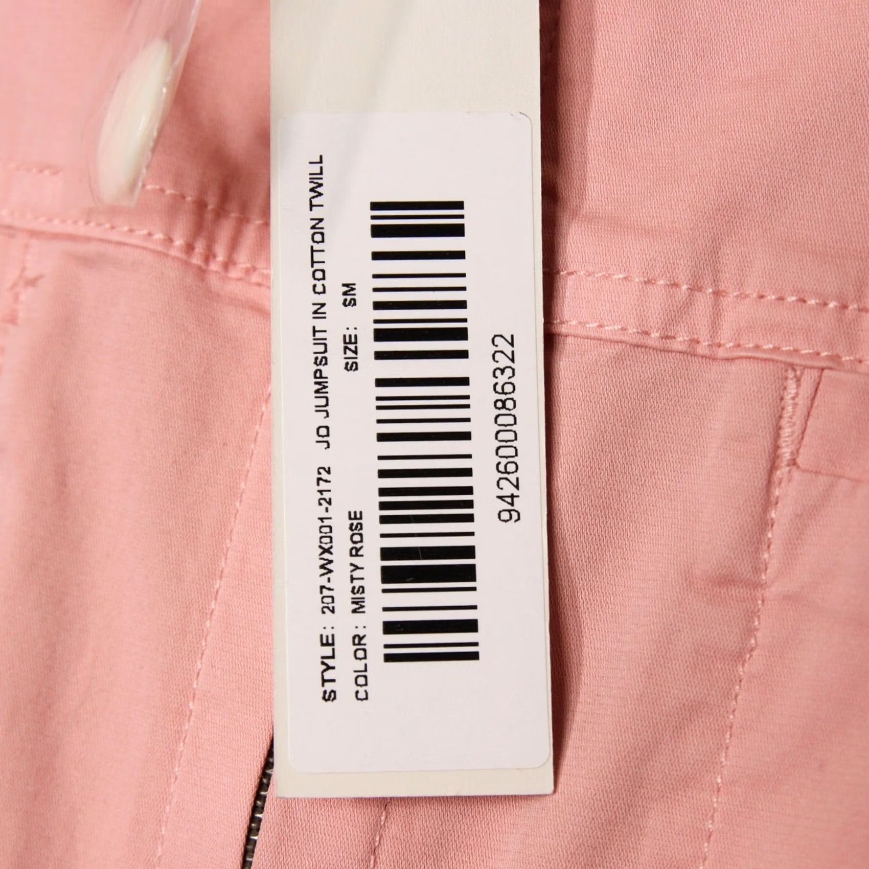 Alex Mill Alex Mill Jumpsuit Size S Misty Rose Long Sleeve Utility Cotton Twill Casual Women Belt Size S / US 4 / IT 40 - 5 Thumbnail