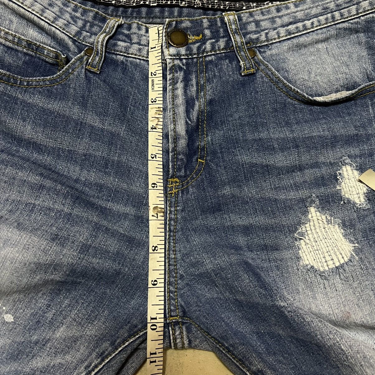 Number (N)ine Number Nine x Loveless Guild Prime Collaboration Denim Jeans Size US 31 - 13 Thumbnail