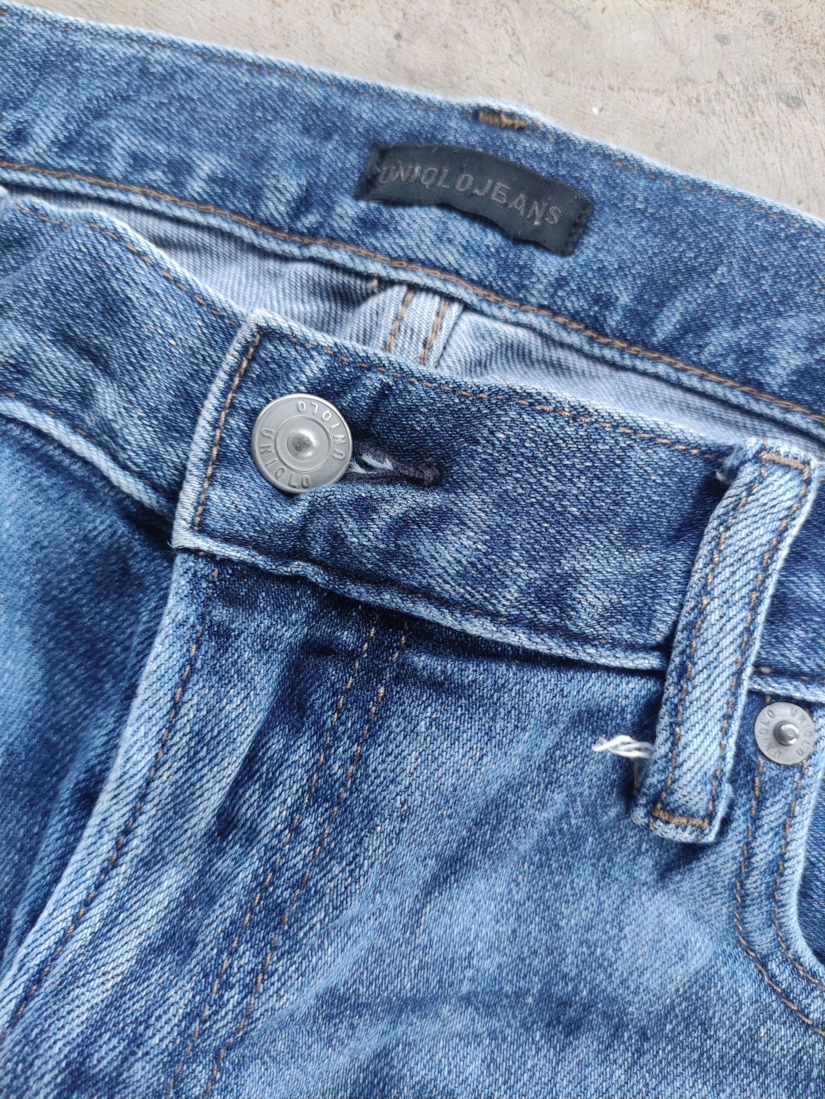 Japanese Brand Vintage Japanese Jean Distressed Faded Denim Size US 35 - 5 Thumbnail