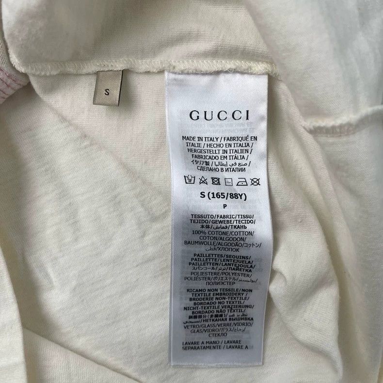 Gucci Gucci 23SS ice cream short-sleeved T-shirt 2503-Nextarrow Size US S / EU 44-46 / 1 - 8 Thumbnail