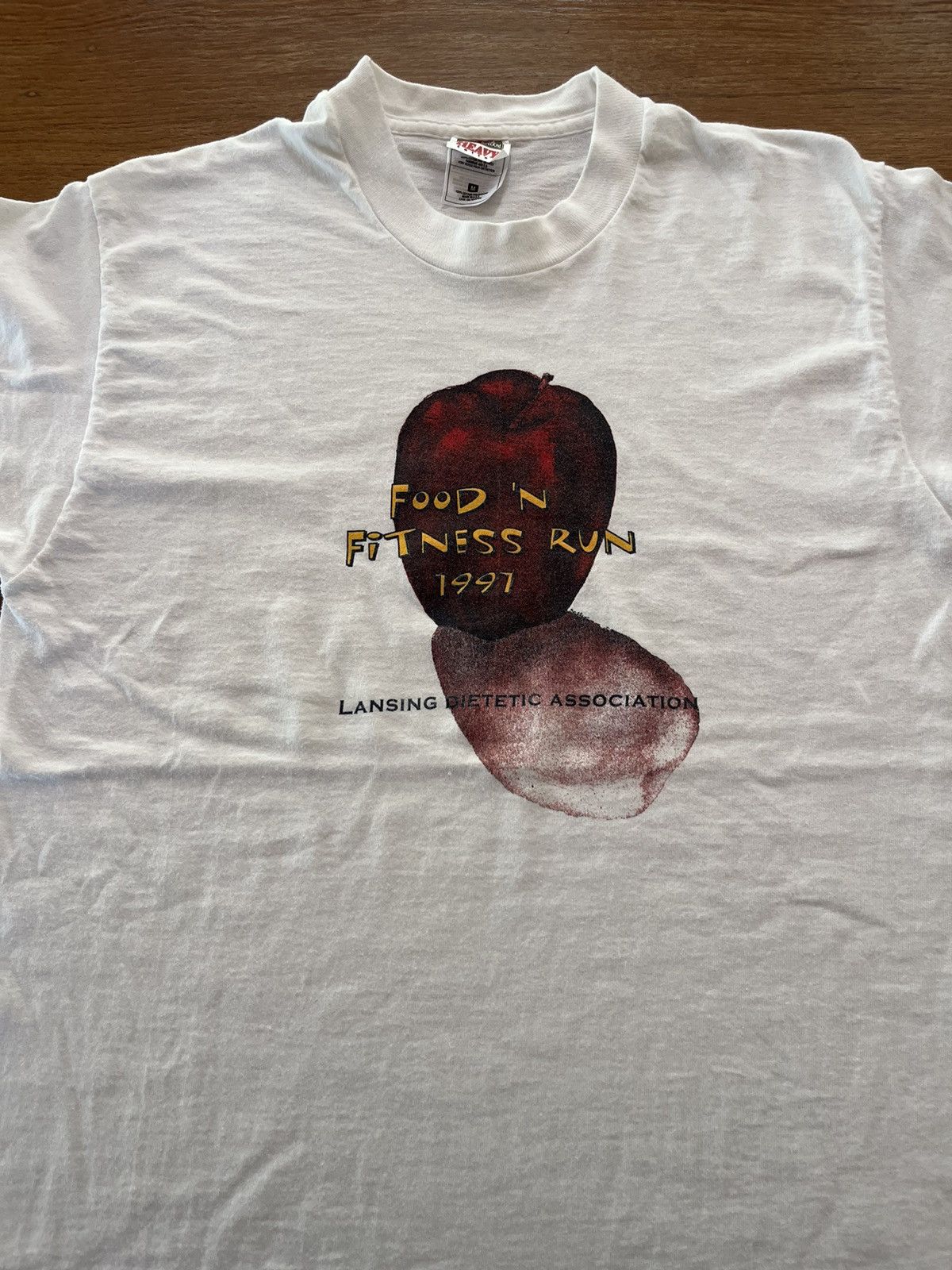 Vintage Vintage FOOD’N Fitness Run 1997’s festival Tshirt Size US M / EU 48-50 / 2 - 4 Thumbnail