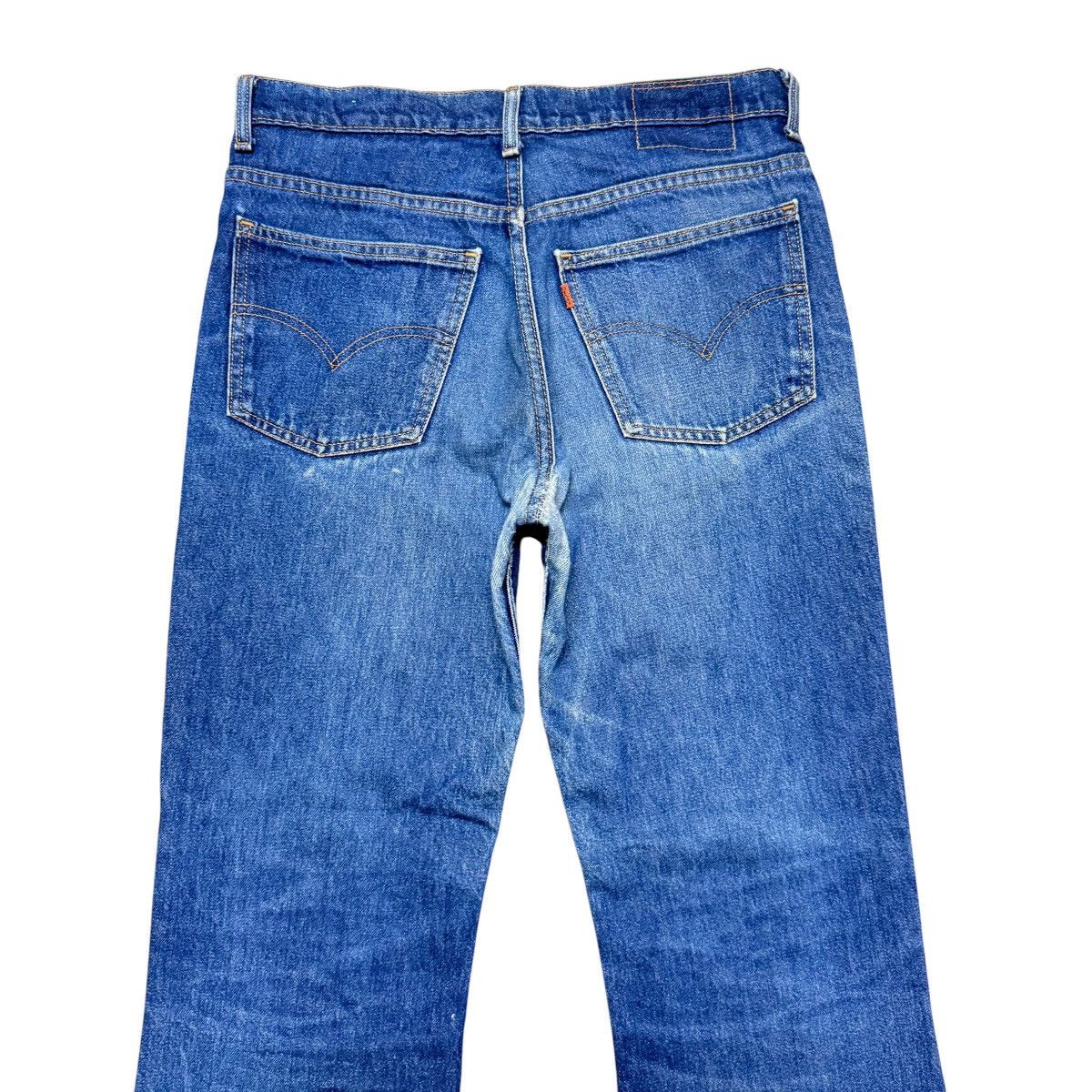 Levi's Vintage Levis 517 Flare Jeans Repaired Hedi Slimane Size US 32 / EU 48 - 5 Thumbnail