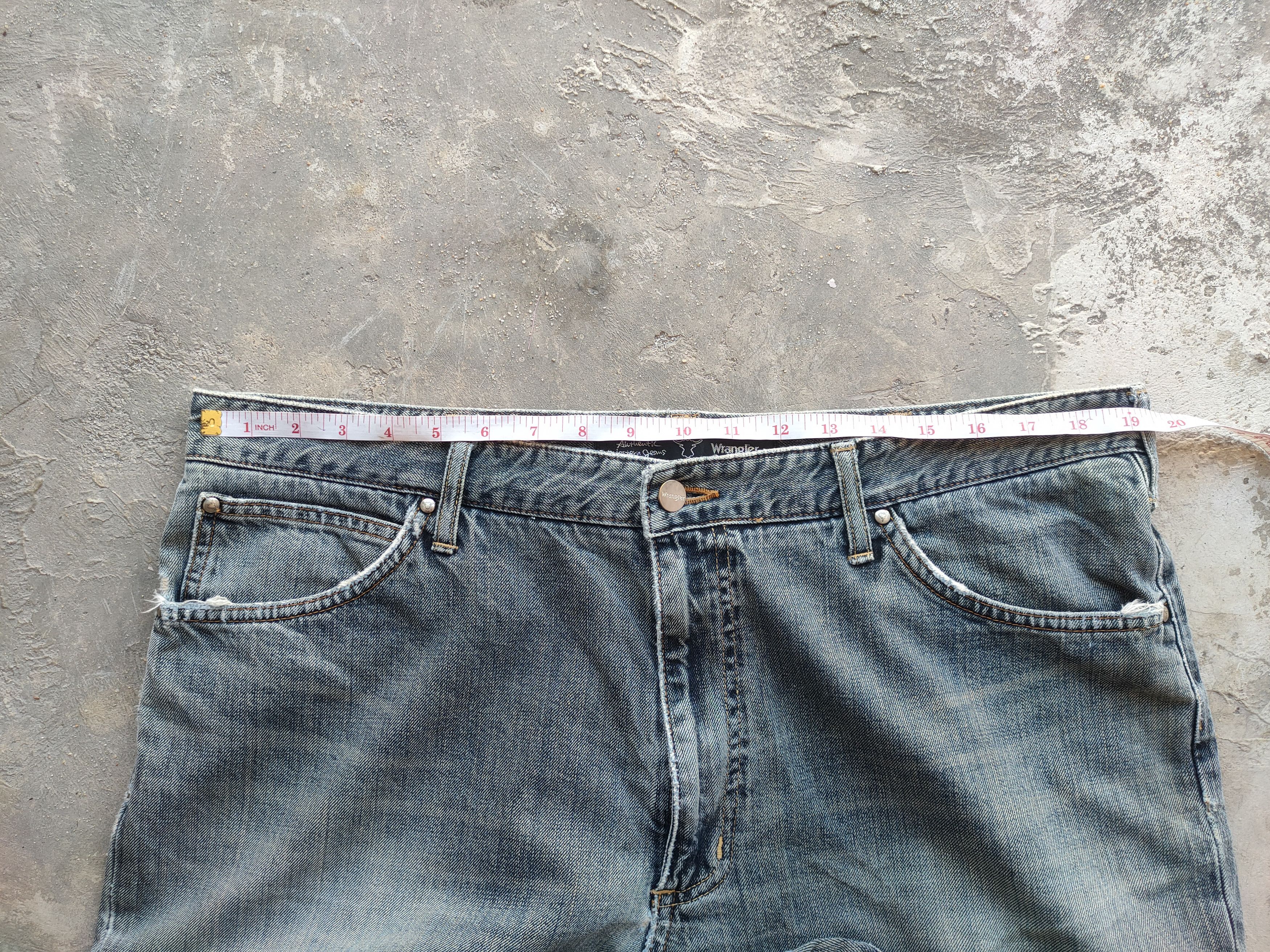 Jean × Vintage × Wrangler W38 VINTAGE WRANGLER FADED DISTRESSED JEANS PANTS Size US 38 / EU 54 - 9 Thumbnail