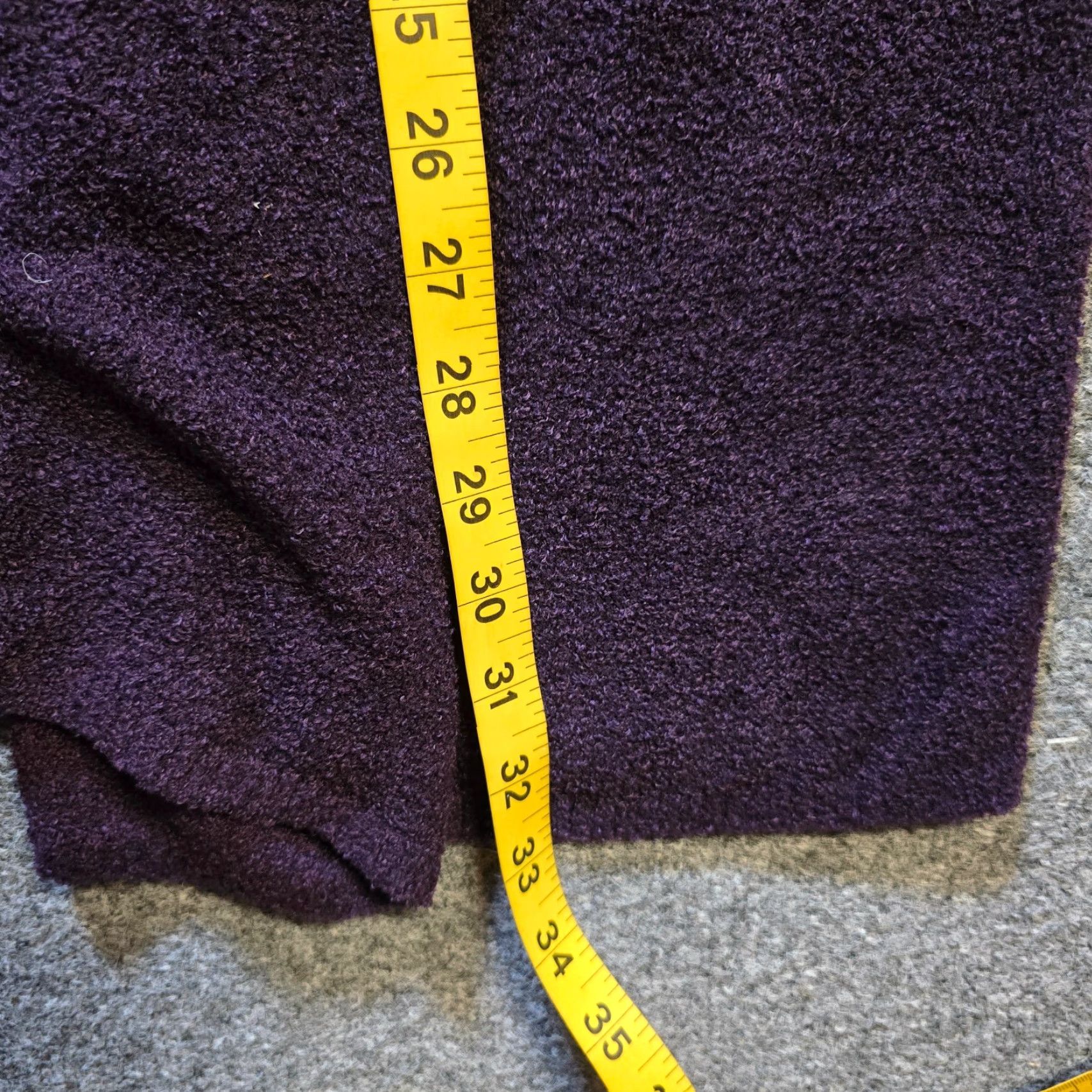 Vintage Barefoot Dreams Sweater Cardigan Womens Size M Purple Open Pockets Casual Lite Knit Winter Fall Spring Regular Size M / US 6-8 / IT 42-44 - 6 Thumbnail