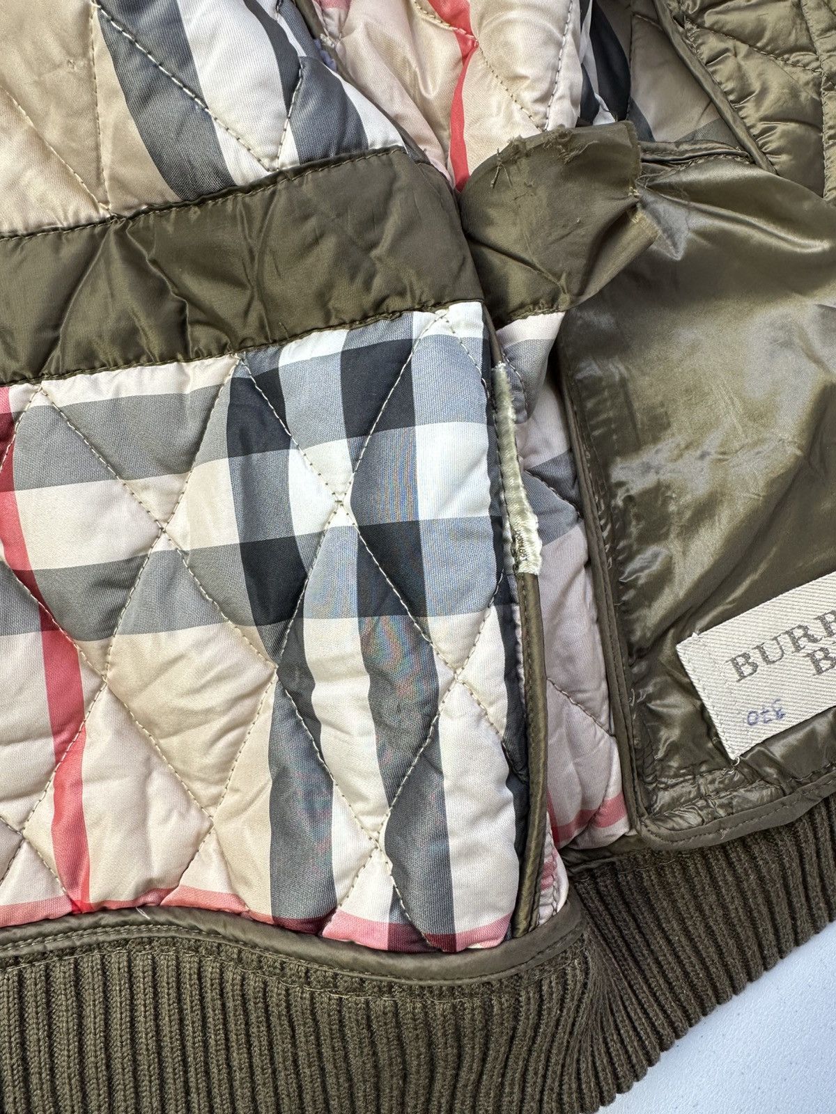 Burberry Burberry Brit 2 in 1 Quilted Jacket & Gilet Size XS / US 0-2 / IT 36-38 - 14 Thumbnail
