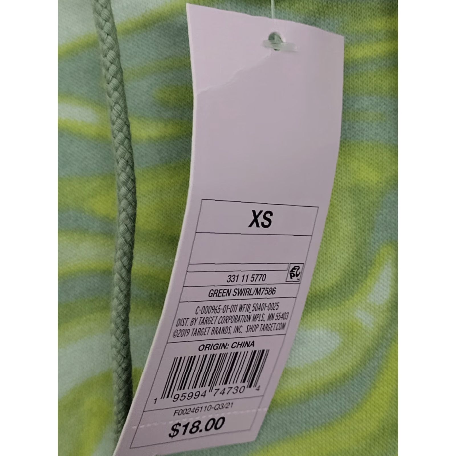 Vintage Nike Wild Fable Hoodie Women's XS Green Crewneck Hooded Pullover Solid Drawstring Activewear Winter 90s (if applicable) Mens Women Girls Size XS / US 0-2 / IT 36-38 - 6 Thumbnail