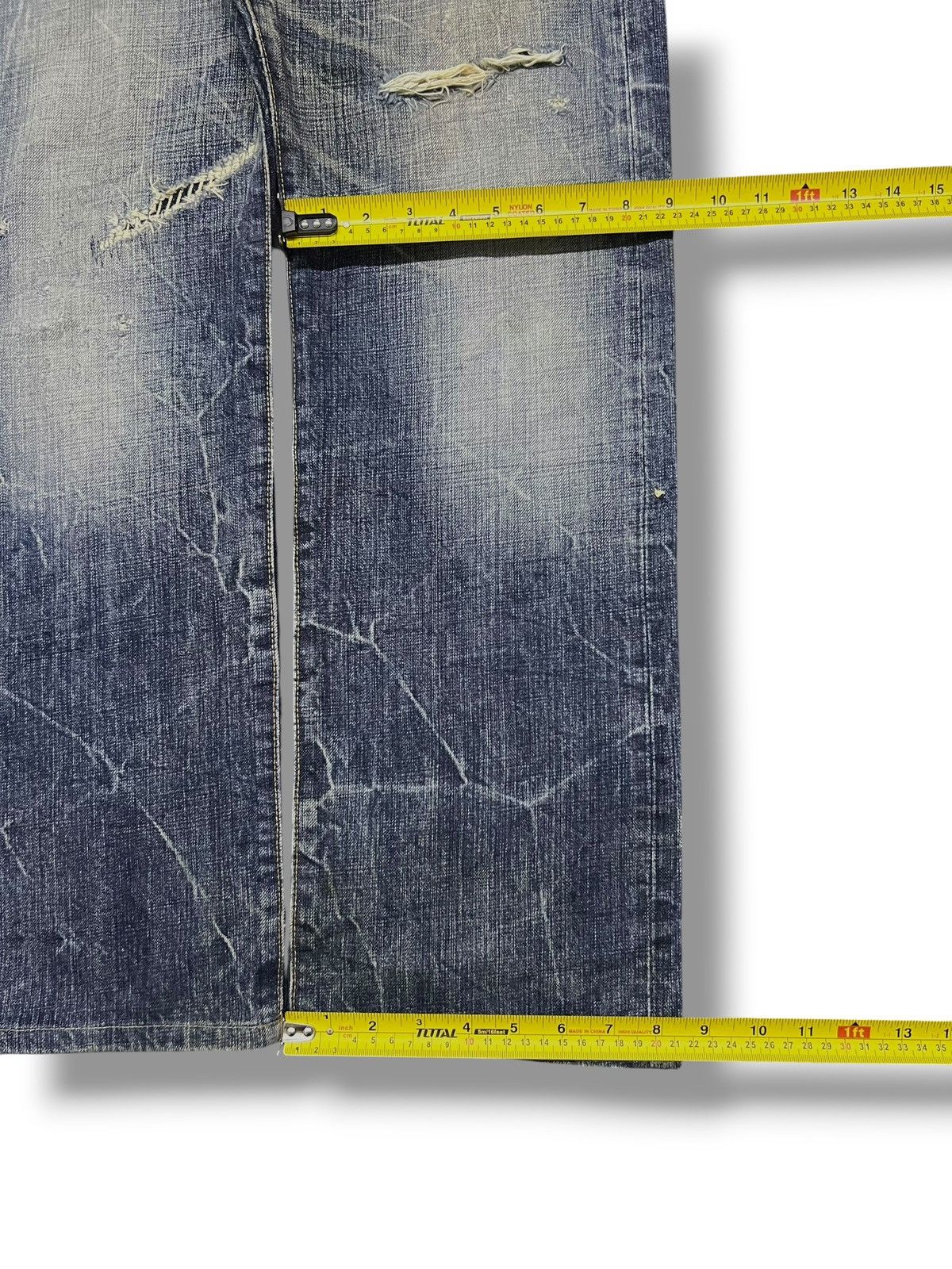 Eternal Loose Vintage Y2K Eternal Japan - Thunder Wash, Distressed Size US 36 / EU 52 - 20 Thumbnail