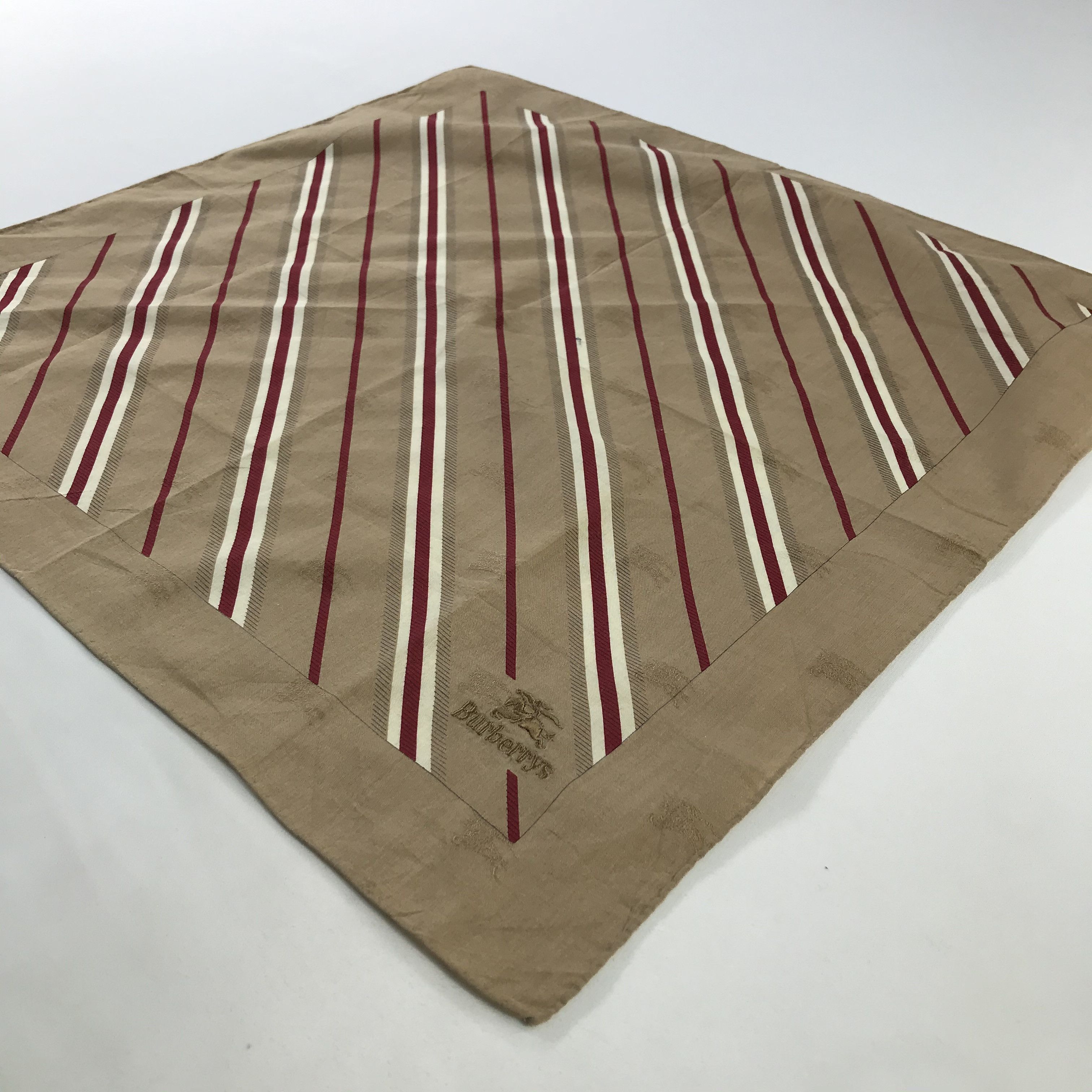 Burberry × Vintage Burberry Bandana/ Handkerchief / Neckerchief Size ONE SIZE - 4 Thumbnail