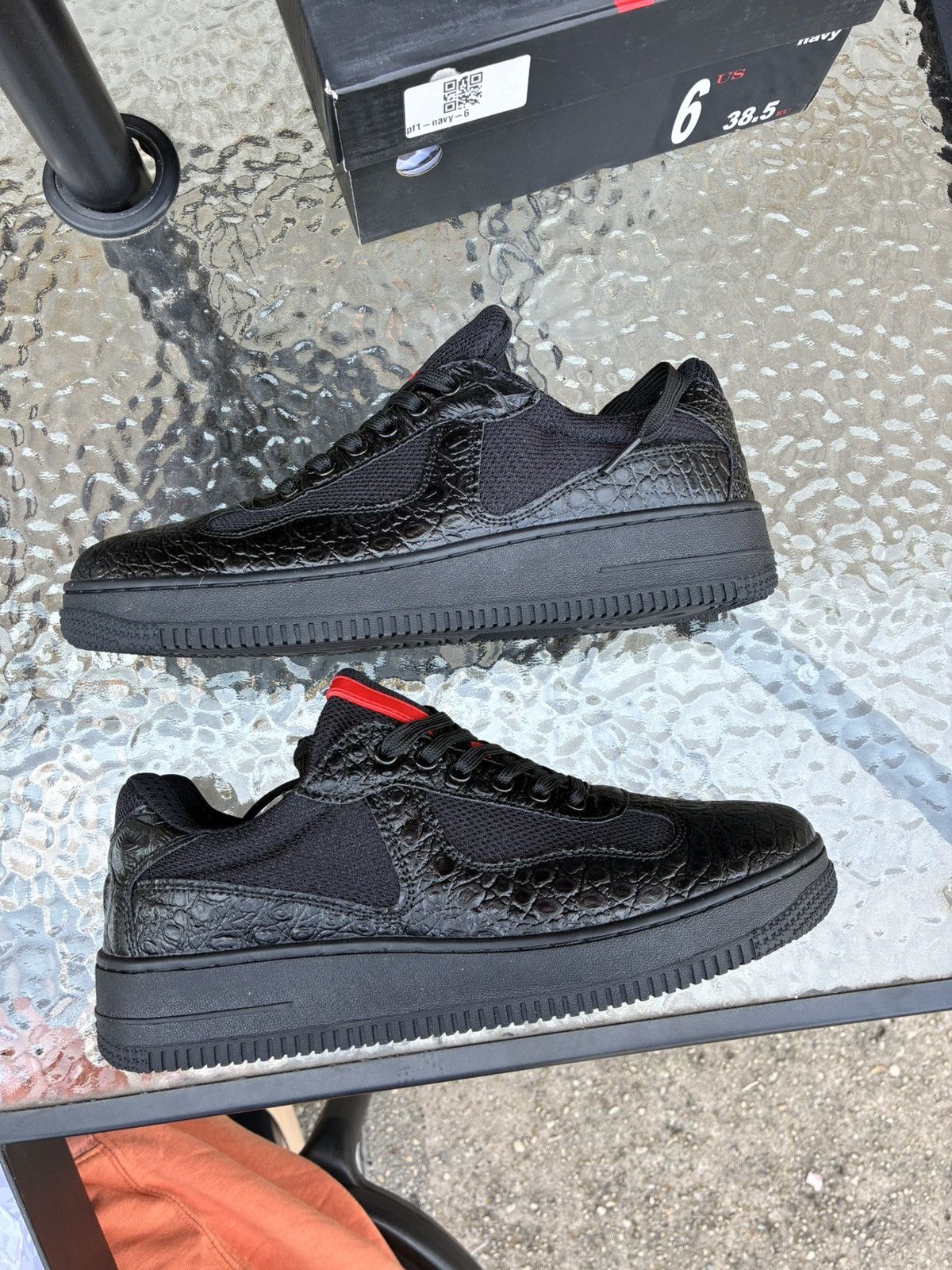 Imran Potato IMRAN POTATO PF1 BLACK PRADA Size US 7.5 / EU 40-41 - 1 Thumbnail