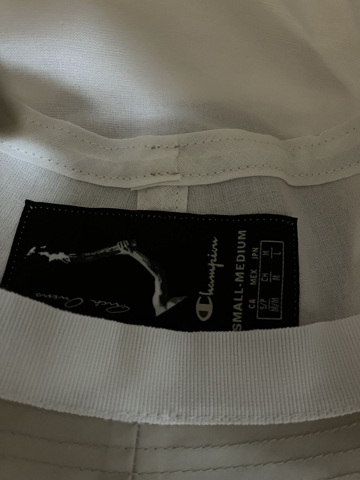 Champion × Rick Owens RICK OWENS X Champion Gilligan Bucket Hat Size ONE SIZE - 3 Thumbnail