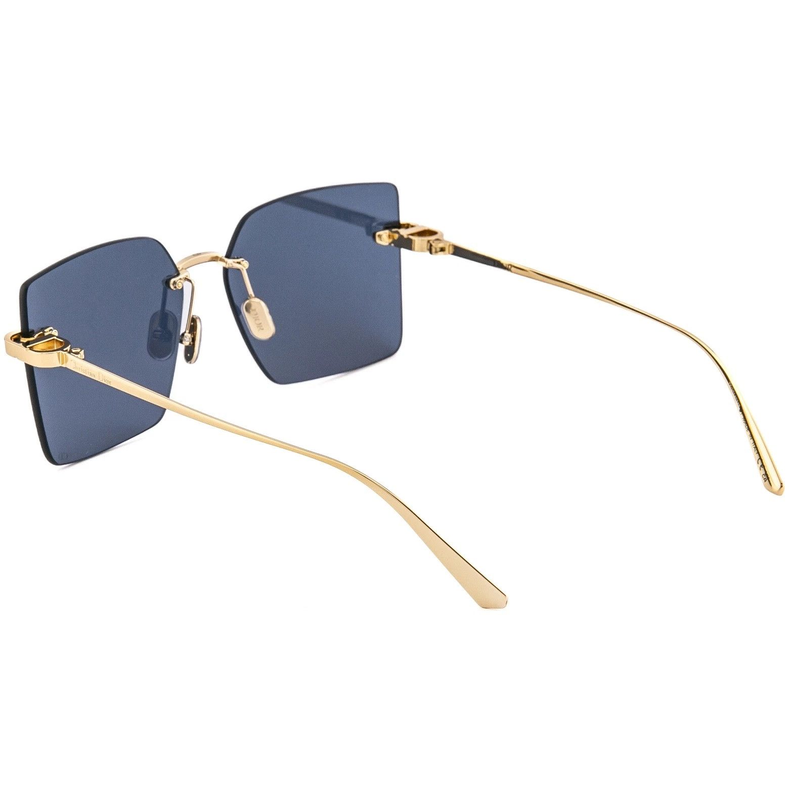 Christian Dior Monsieur CHRISTIAN DIOR CDIOR Gold S3U Rimless Sunglasses CD40195U Size ONE SIZE - 4 Thumbnail