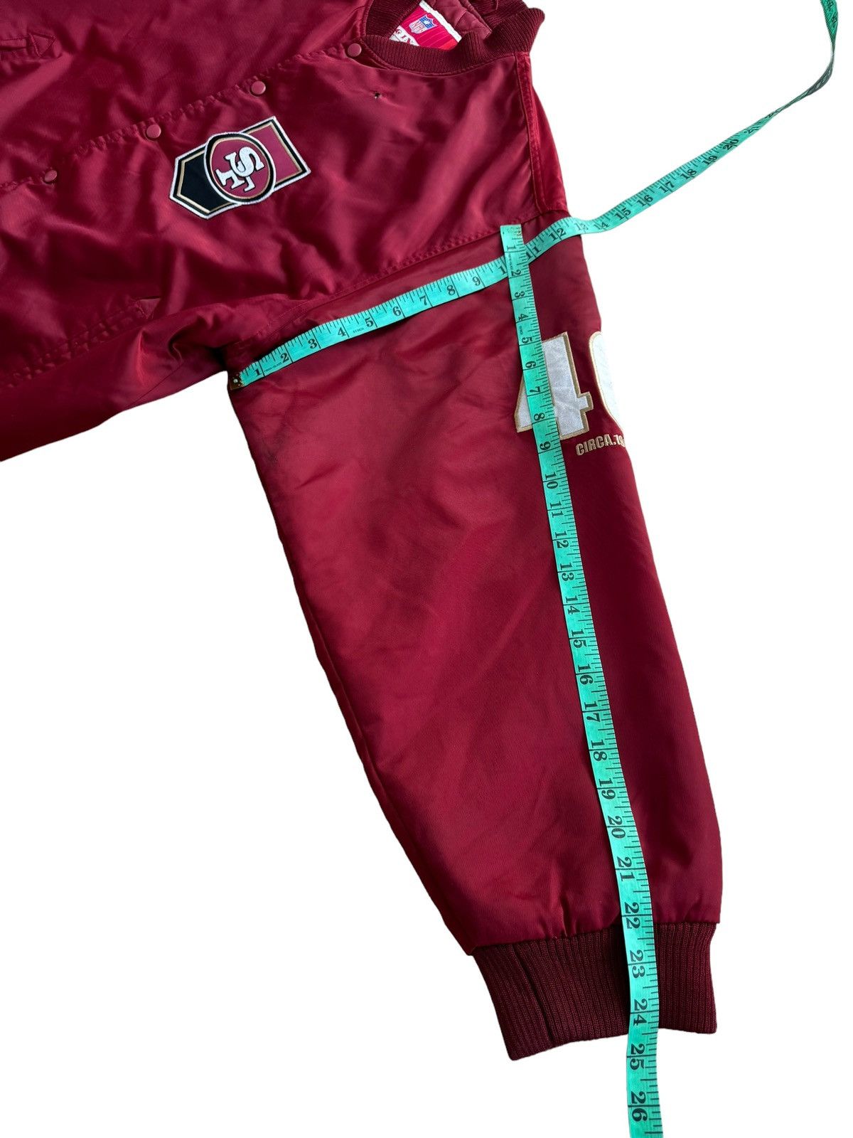 NFL VINTAGE NFL 49 ERS SAN FRANCISCO BOMBER JACKET Size US XL / EU 56 / 4 - 16 Thumbnail