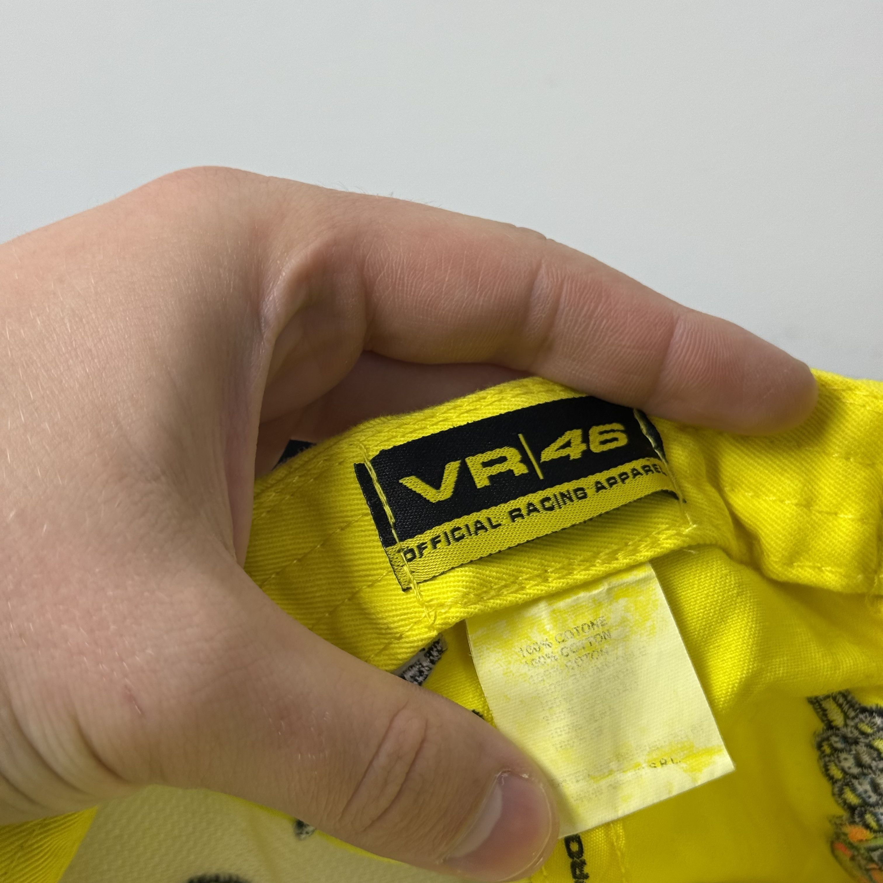 Vintage 46 The Doctor Valentino Rossi Racing Yellow Baseball Cap Hat Size ONE SIZE - 11 Thumbnail