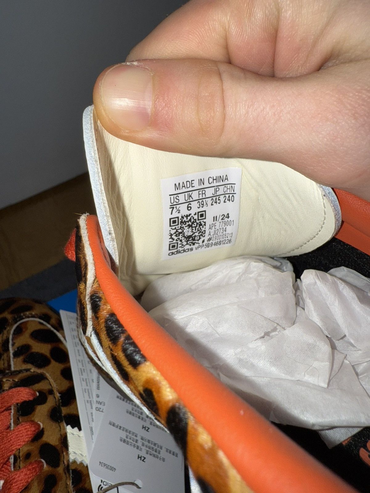 Adidas Adidas Samba OG Léopard Size US 7.5 / IT 37.5 - 8 Thumbnail