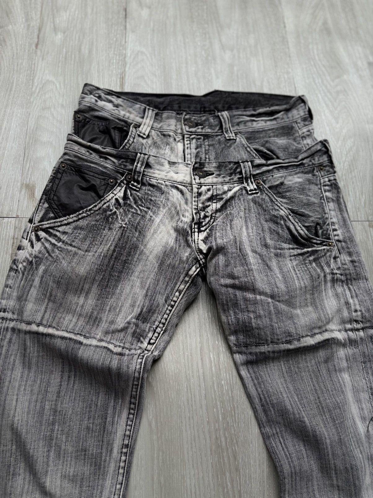 BERNINGS SHO Double waist flare jeans Size US 28 / EU 44 - 2 Thumbnail