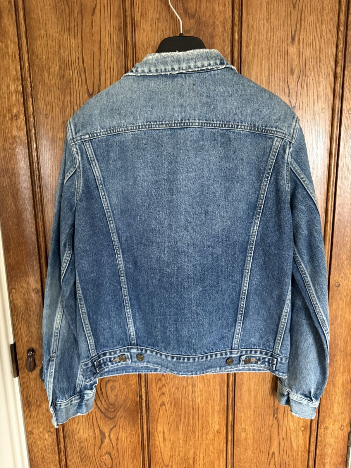 Saint Laurent Paris SS16 Saint Laurent Hedi Slimane palm tree denim jacket XL Size US XL / EU 56 / 4 - 18 Thumbnail