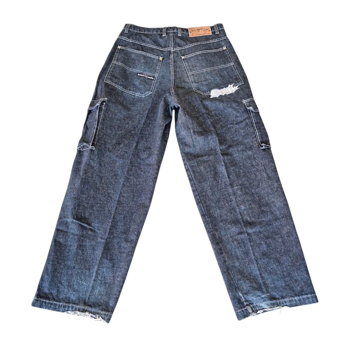 JNCO × Japanese Brand × Vintage Vintage soul los angeles baggy jeans Size US 33 - 3 Thumbnail