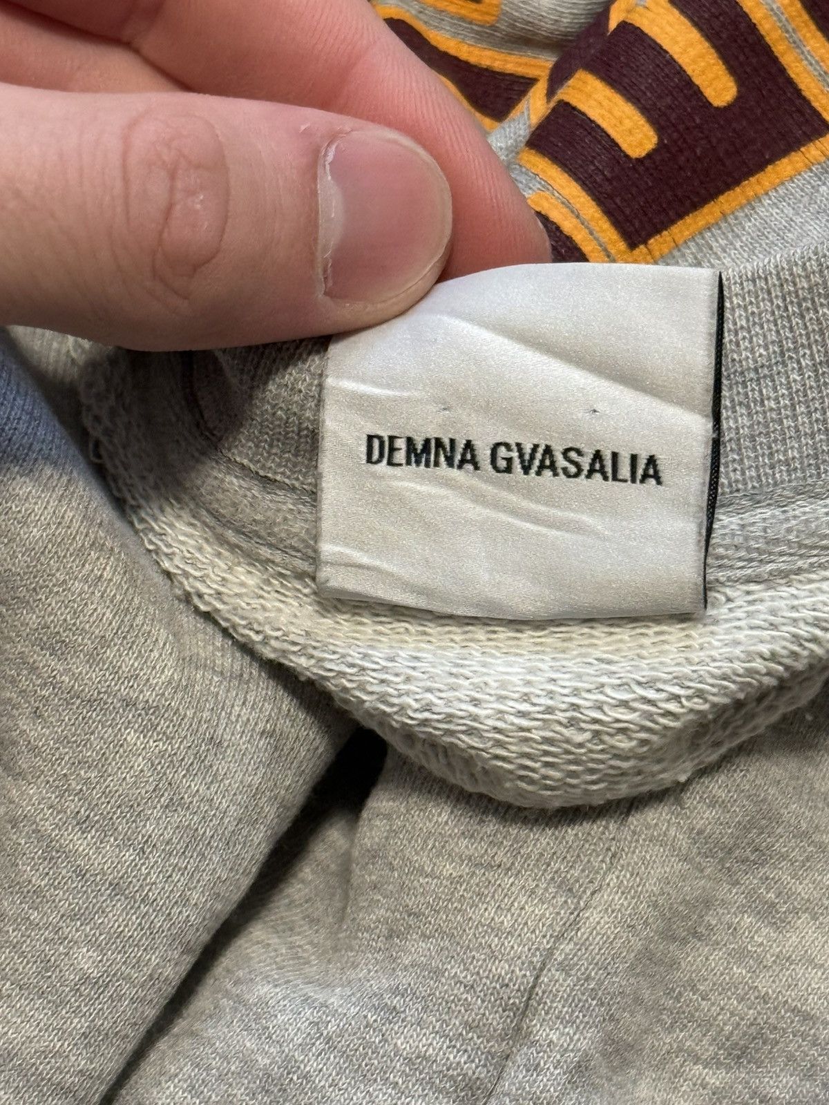Vetements Vetements 2016 Reversible Champion Cropped Hoodie Grey Small Size US S / EU 44-46 / 1 - 6 Thumbnail