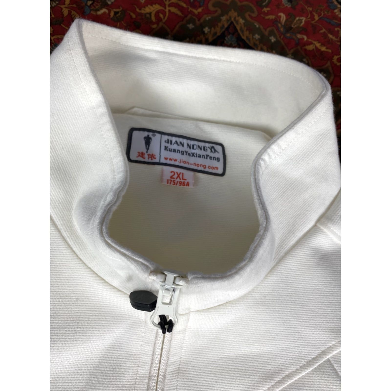 Vintage VINTAGE Jian Nong philippines Sportswear Jacket Mens 2XL White Golf Tennis Track Activewear Shirts Mens Size US XXL / EU 58 / 5 - 4 Thumbnail
