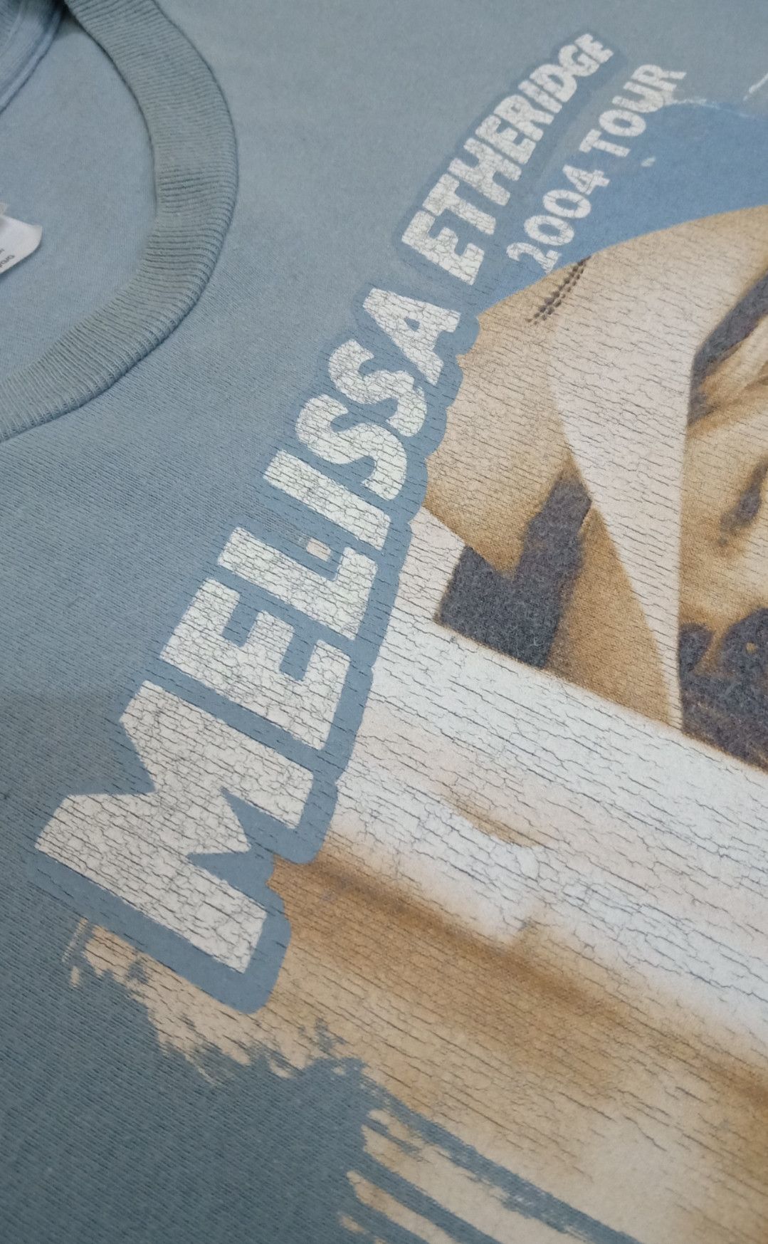 Band Tees Vintage Melissa Etheridge 2004 Tour : Get Lucky Tonight Size US L / EU 52-54 / 3 - 7 Thumbnail